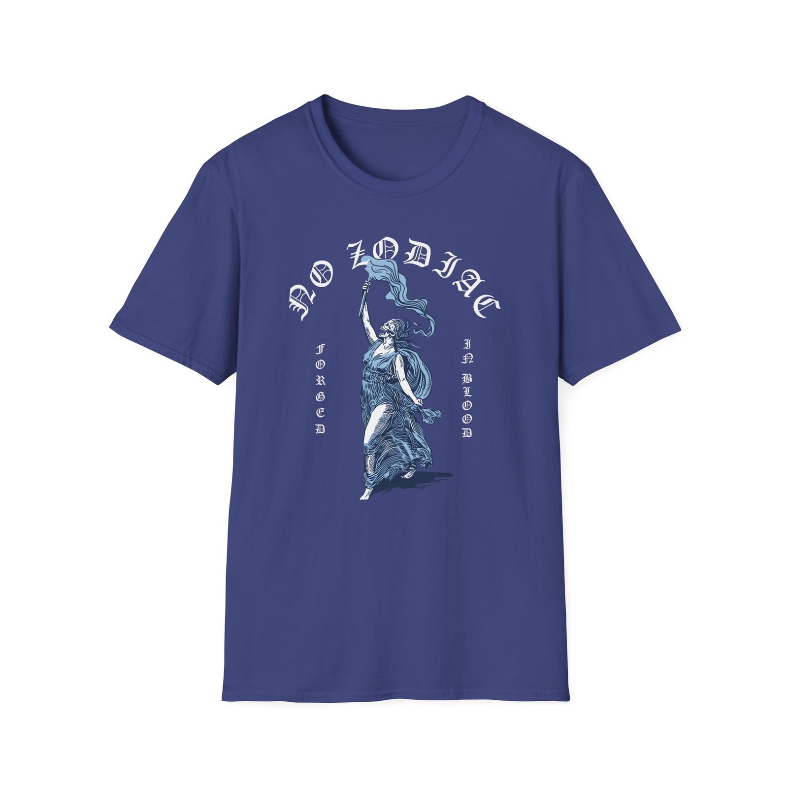 No Zodiac Torch Unisex Softstyle T-Shirt