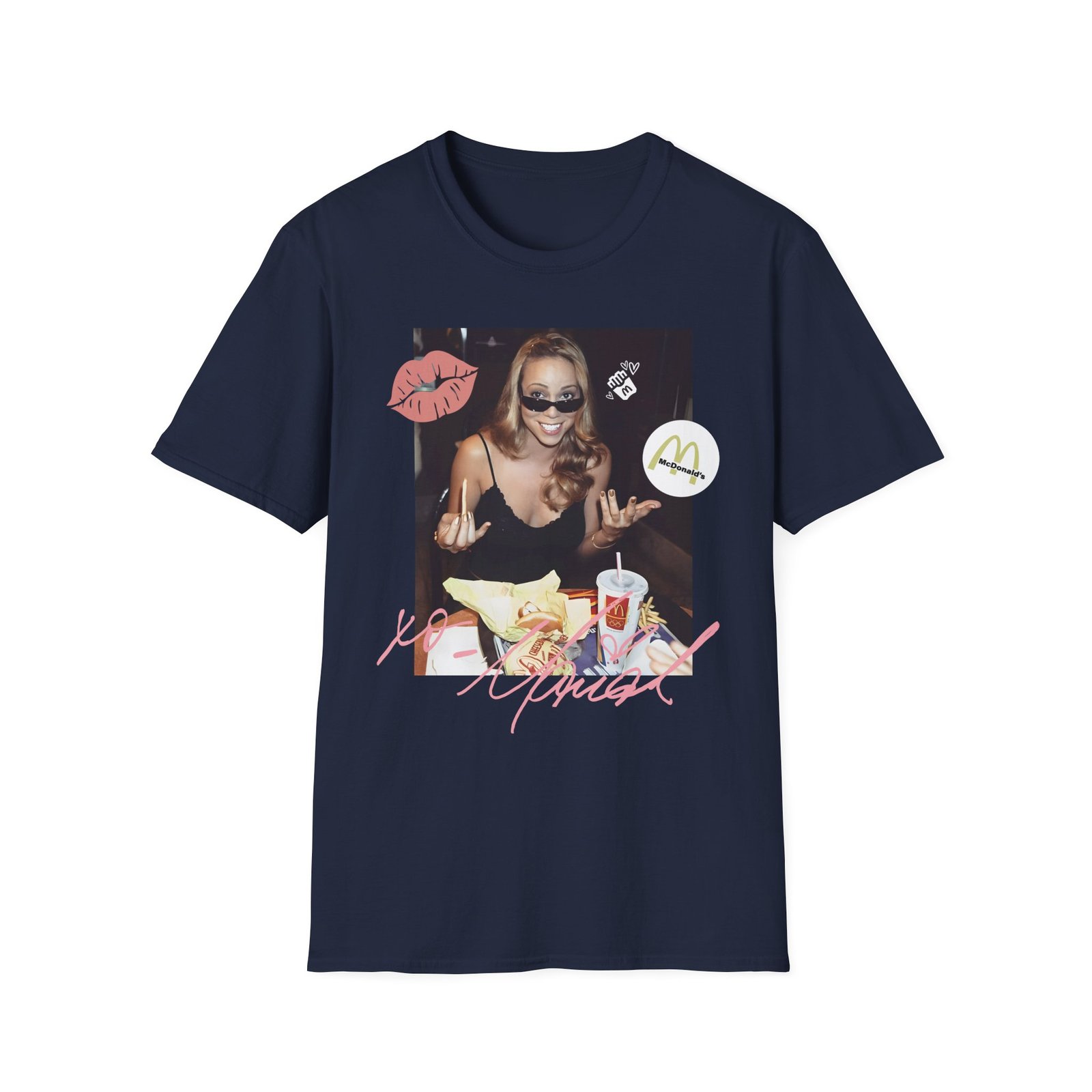 Mariah Carey Mcdonalds Unisex Softstyle T-Shirt