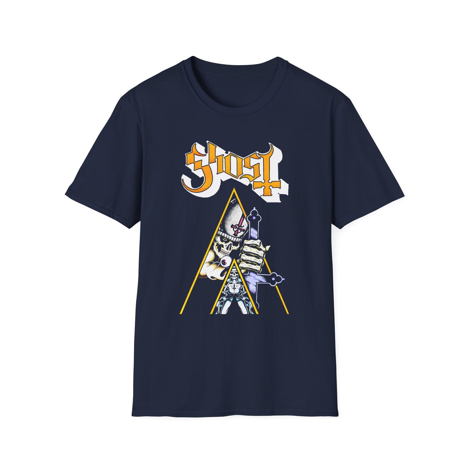 Ghost Band Unisex Softstyle T-Shirt