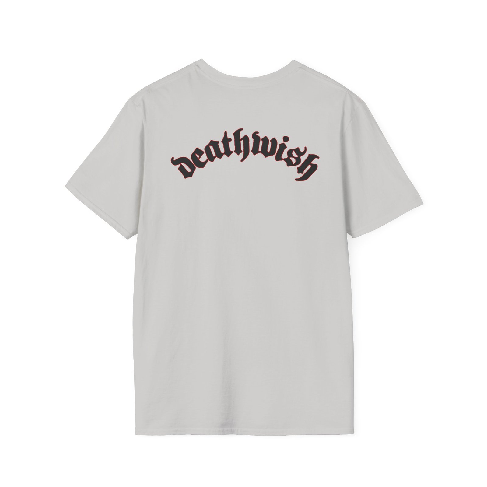 Deathwish Charred Skull unisex softstyle t-shirt