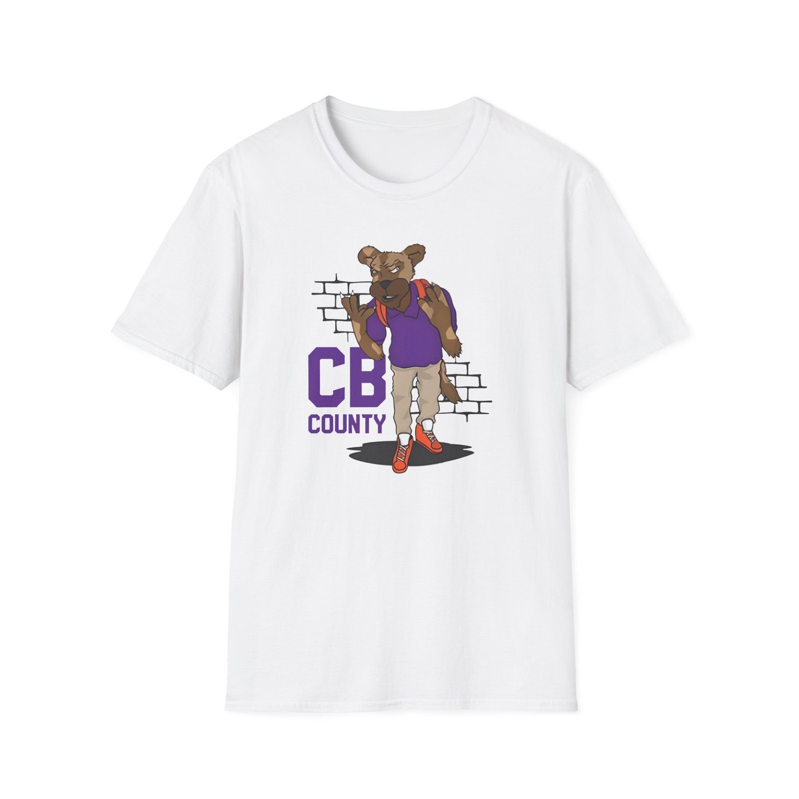 Lamar Jackson The Prodigy Cb County Unisex Softstyle T-Shirt
