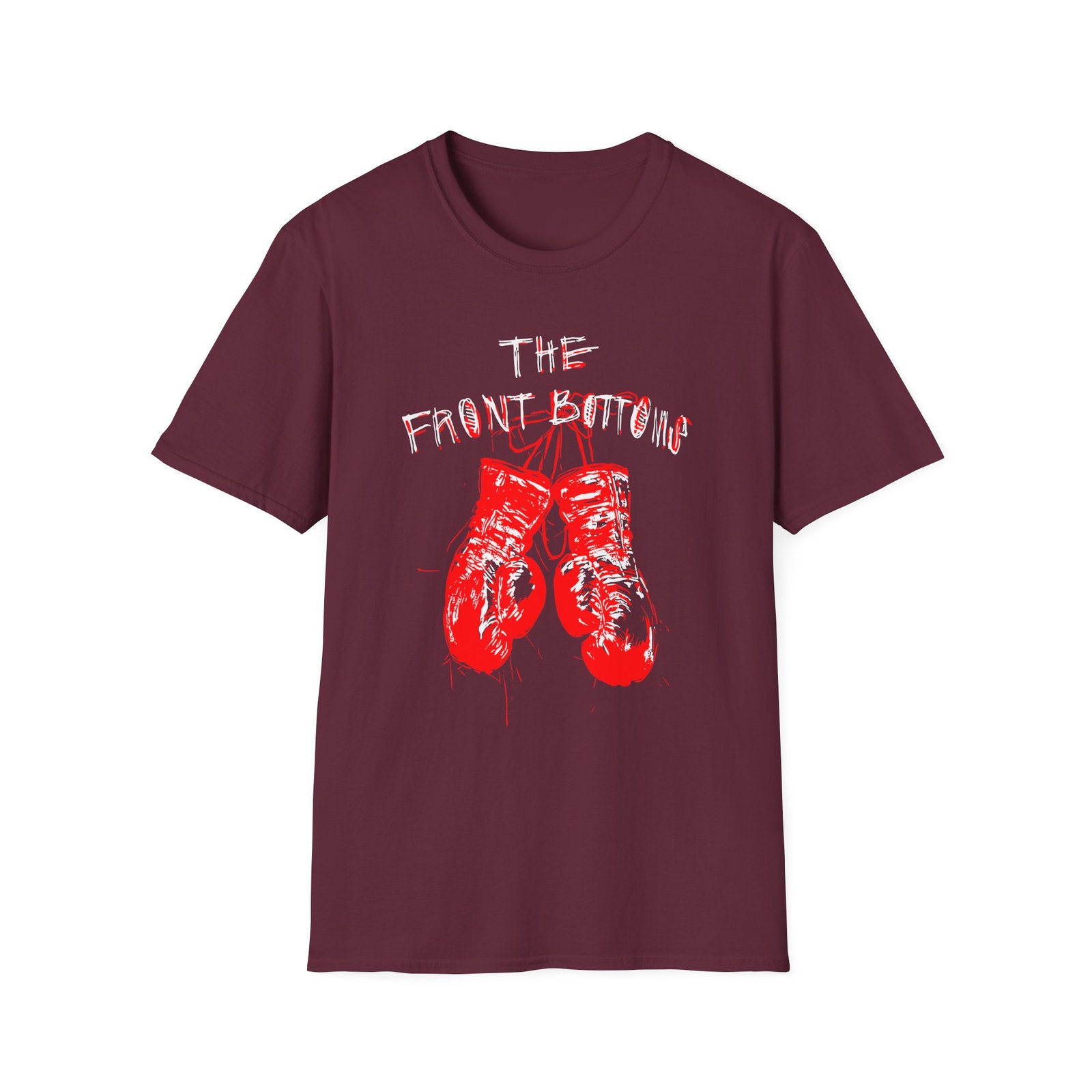 The Front Bottoms Boxing Gloves Unisex Softstyle T-Shirt