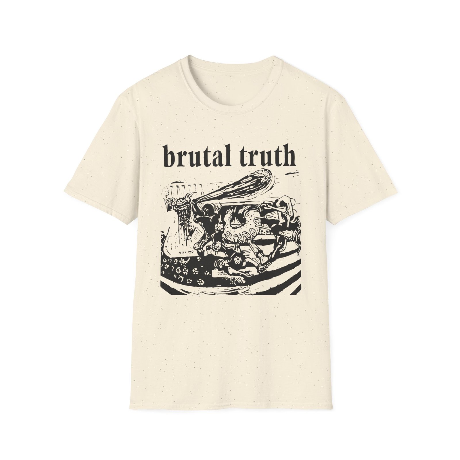 Brutal Truth Kill Pig Unisex Softstyle T-Shirt
