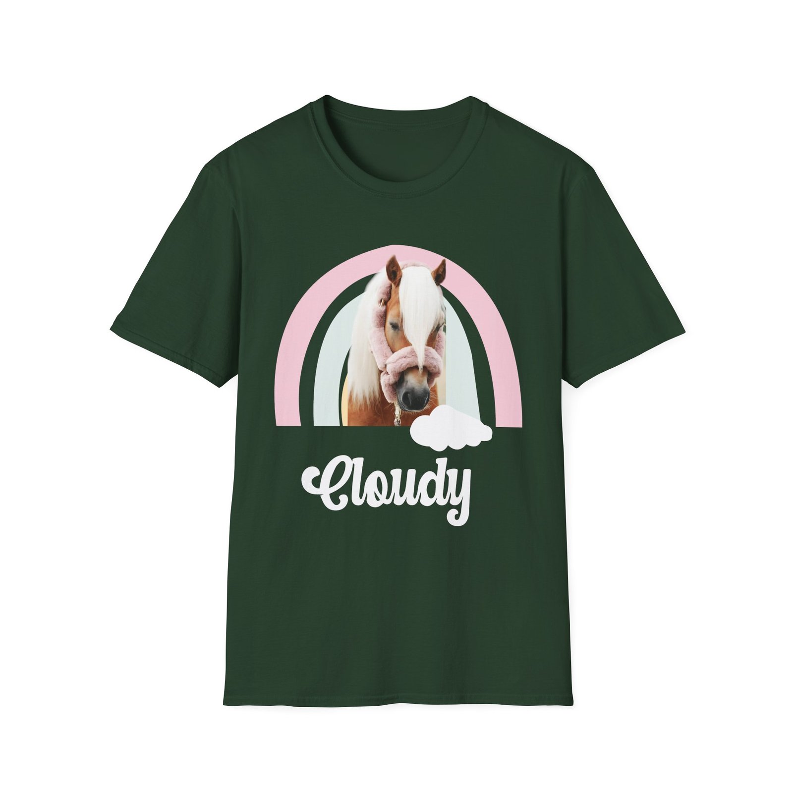Harlow and Popcorn Unisex Softstyle T-Shirt