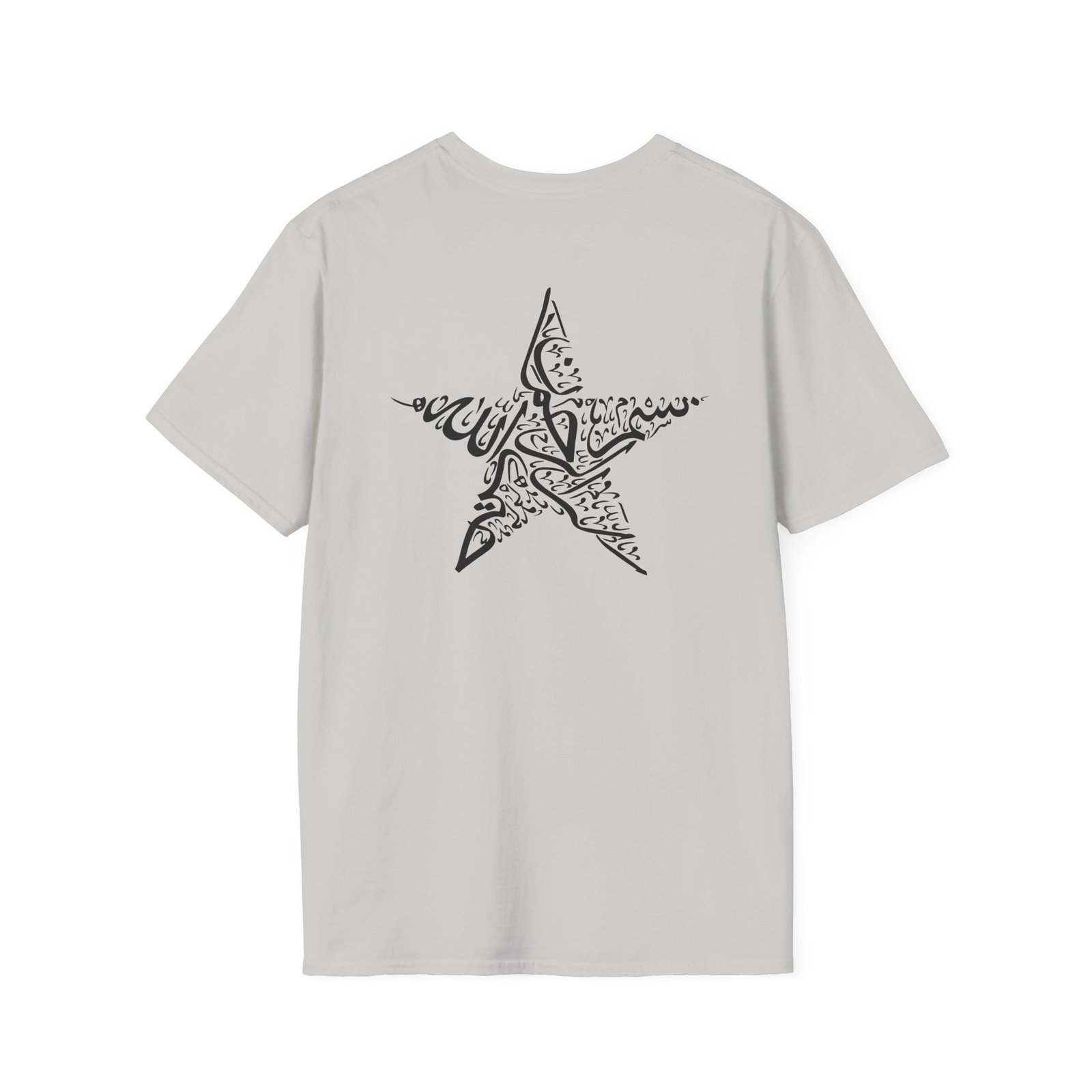 Black Star Logo Unisex Softstyle T-Shirt