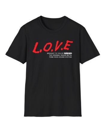 Skindred L.O.V.E Unisex Softstyle T-Shirt