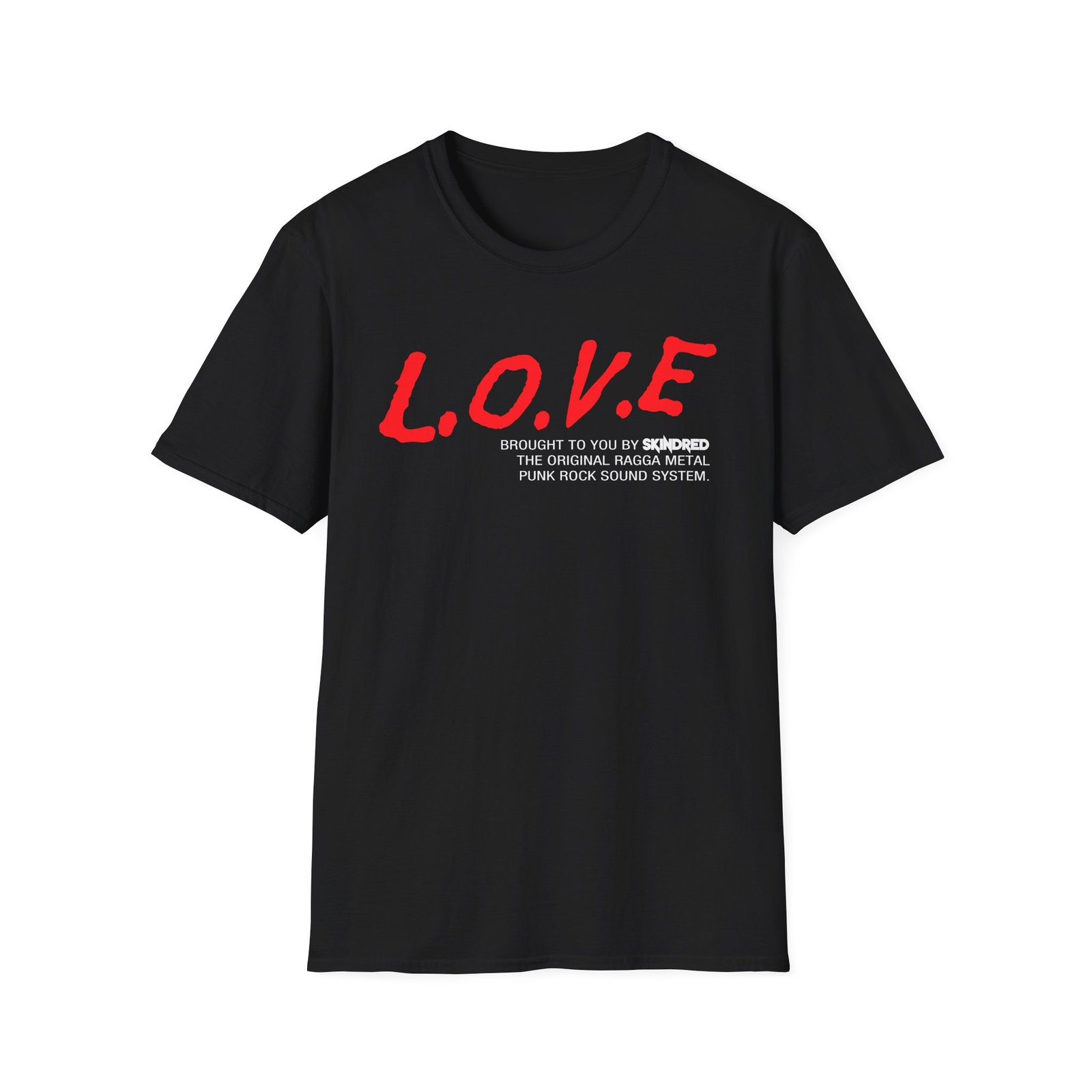 Skindred L.O.V.E Unisex Softstyle T-Shirt
