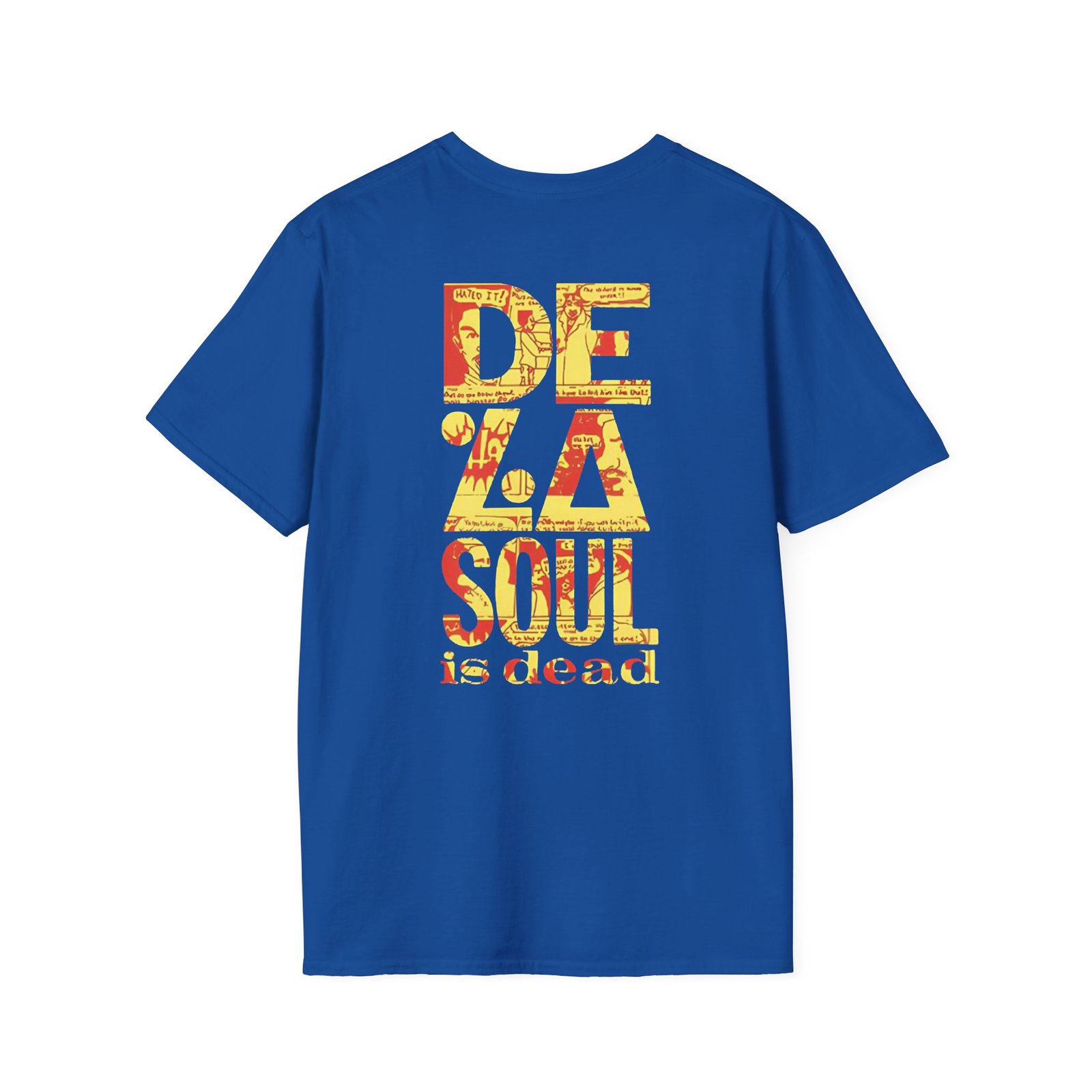 De La Soul Is Dead Collage Unisex Softstyle T-Shirt