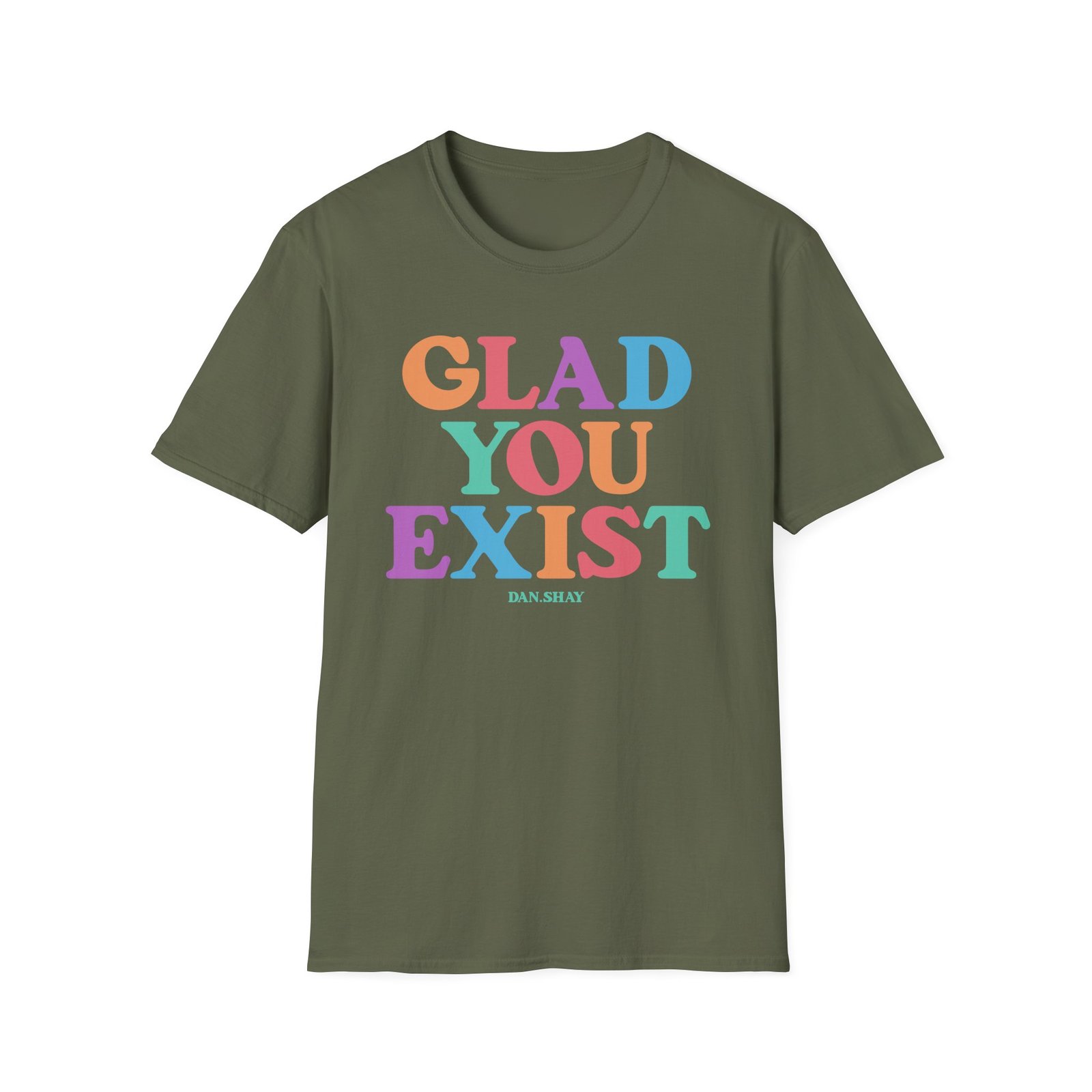 Dan and Shay Glad You Exist Unisex Softstyle T-Shirt