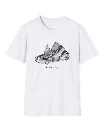 J Balvin Rayo Silver Car Unisex Softstyle T-Shirt