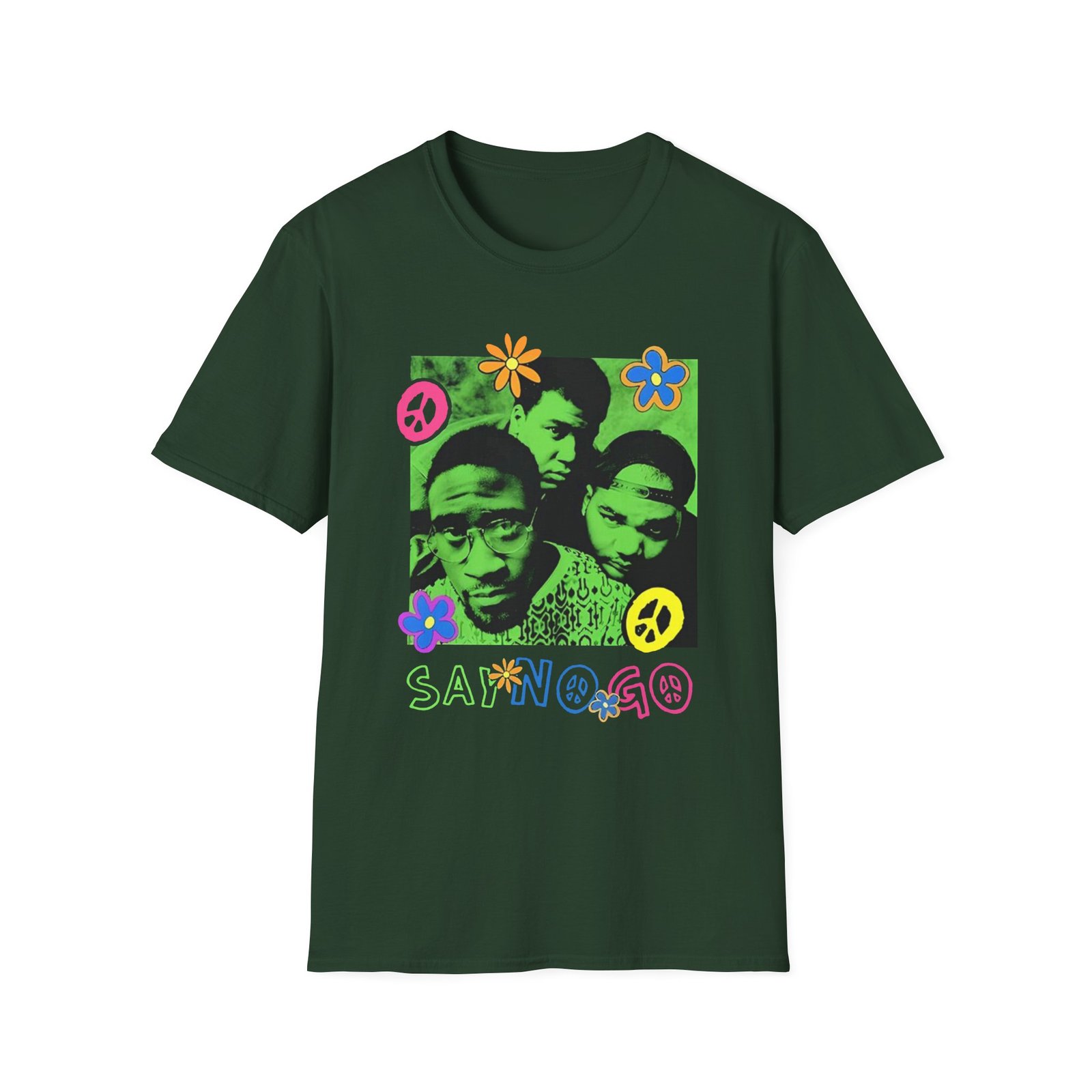 De La Soul Say No Go Photo Unisex Softstyle T-Shirt