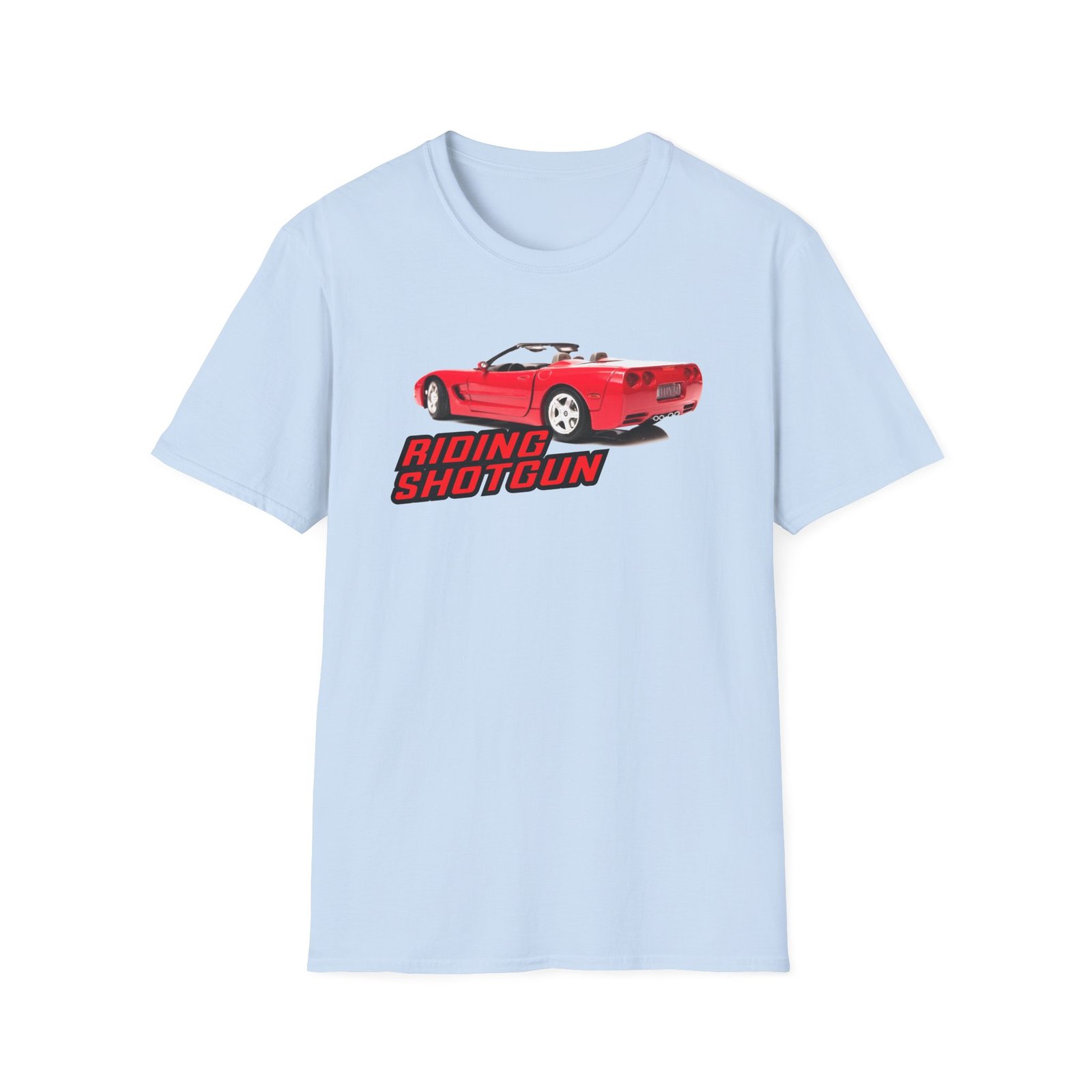 Fletcher Riding Shotgun Unisex Softstyle T-Shirt