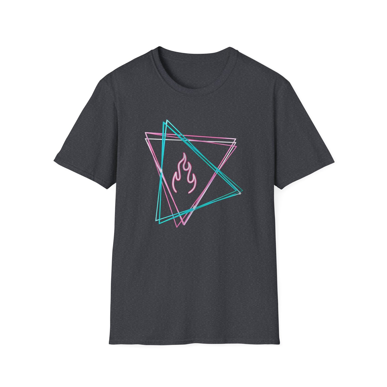 Sapnap Flame Abstract Unisex Softstyle T-Shirt