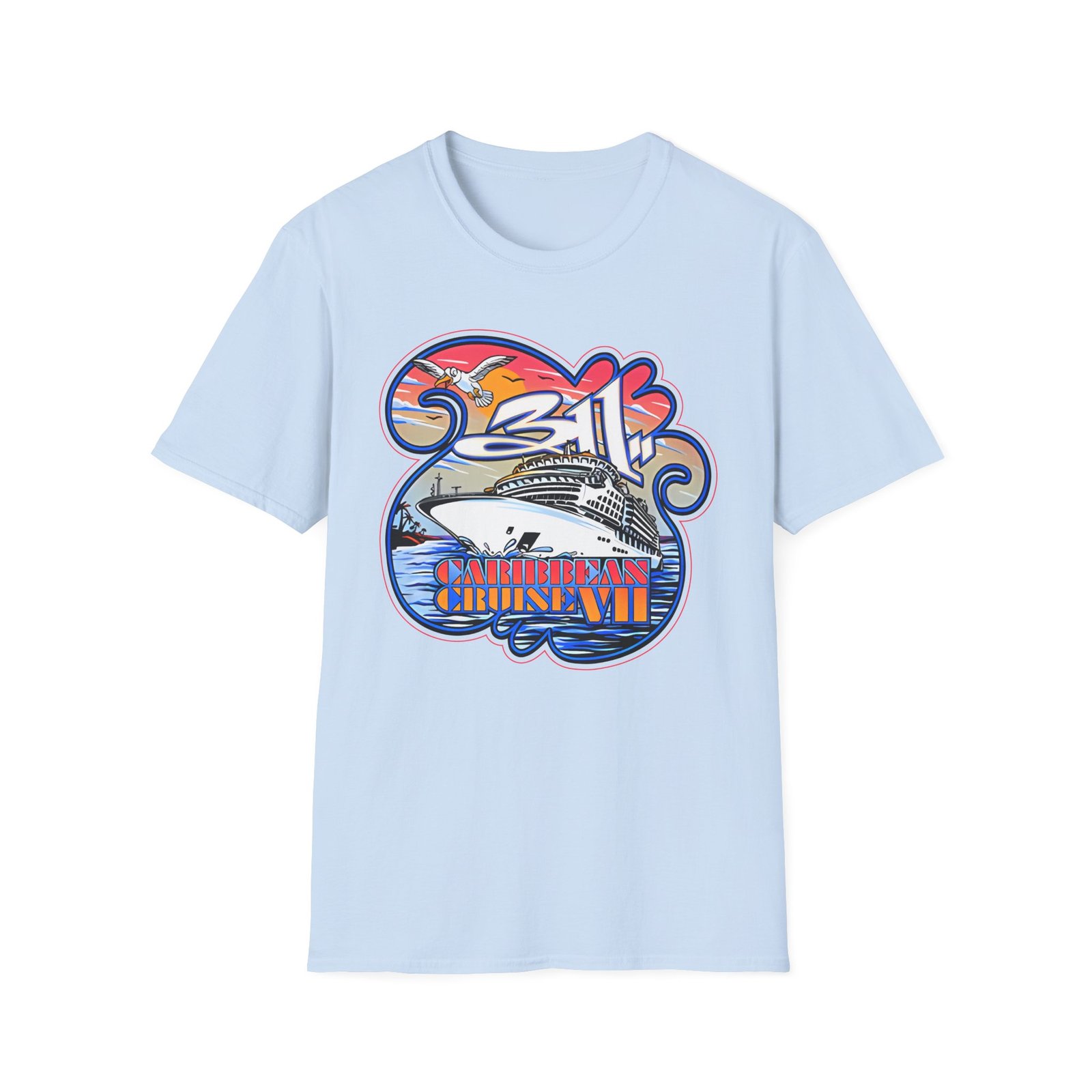 311 Love Boat Unisex Softstyle T-Shirt