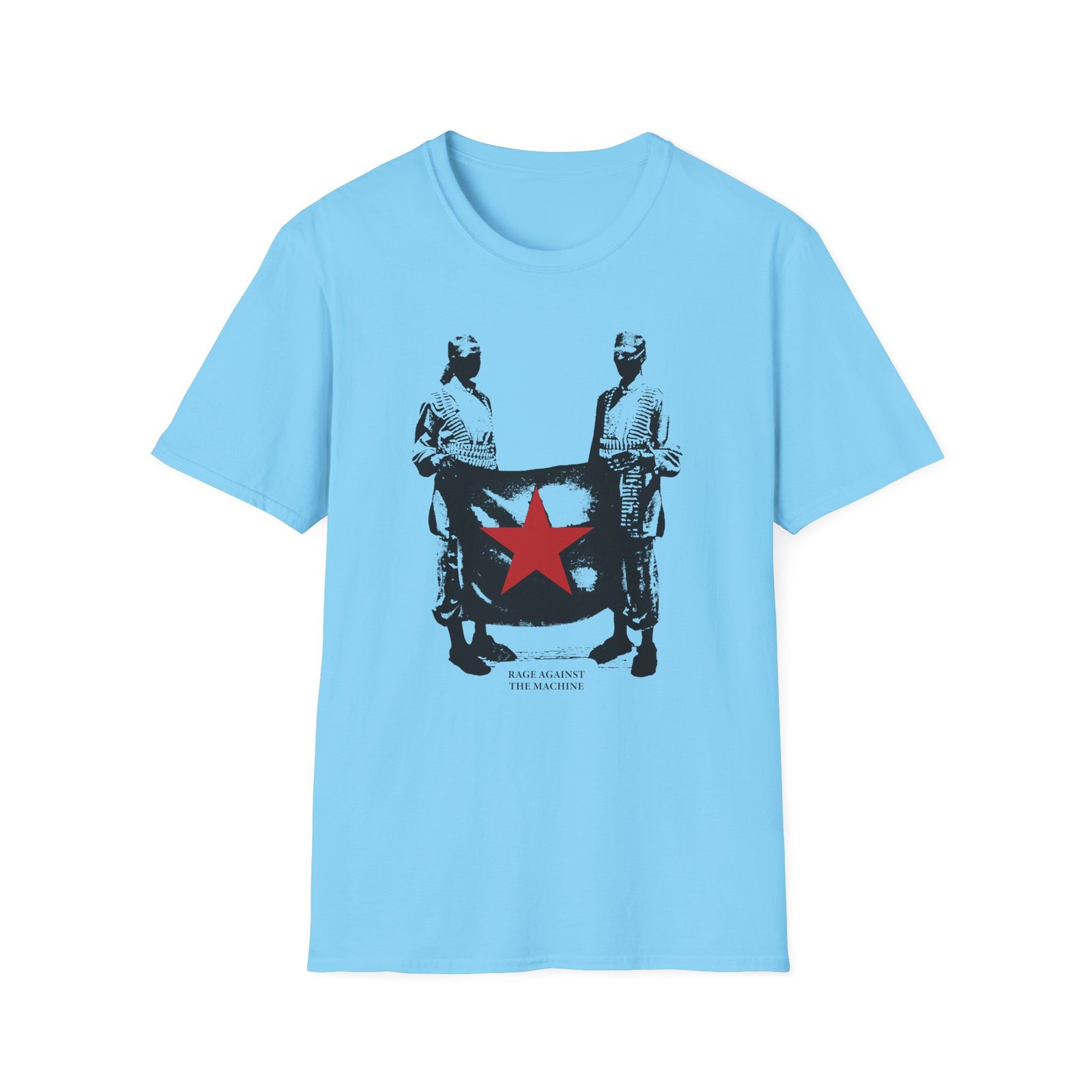 Rage Against the Machine Flagbearer Unisex Softstyle T-Shirt