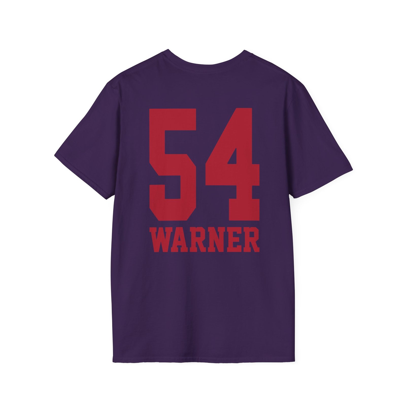 Fred Warner San Francisco 49ers Wordmark Player Name & Number Unisex Softstyle T-Shirt