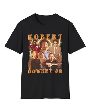 Robert Downey Unisex Softstyle T-Shirt