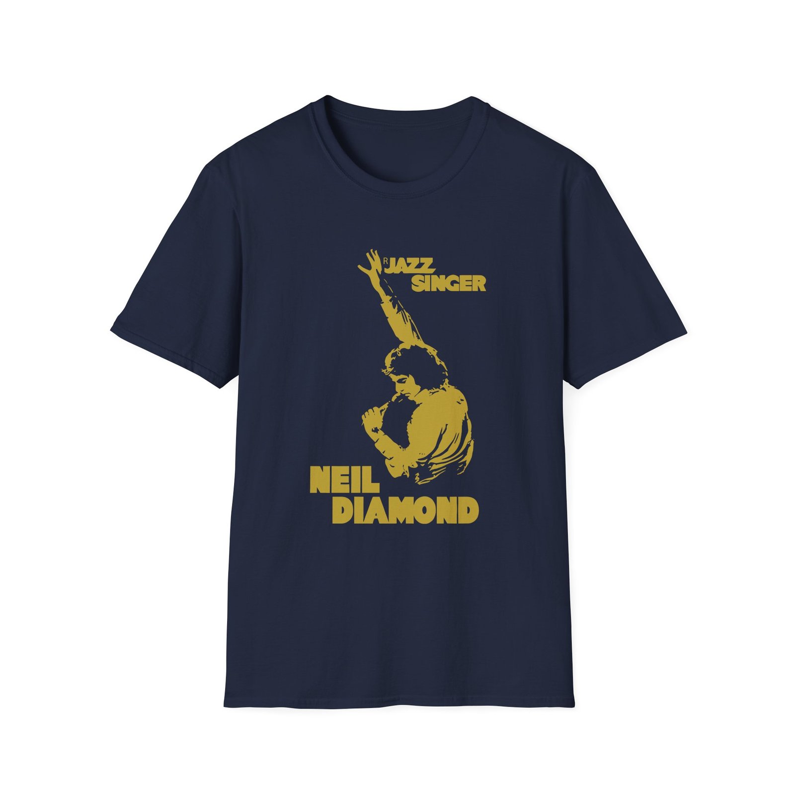Neil Diamond Jazz Singer Unisex Softstyle T-Shirt