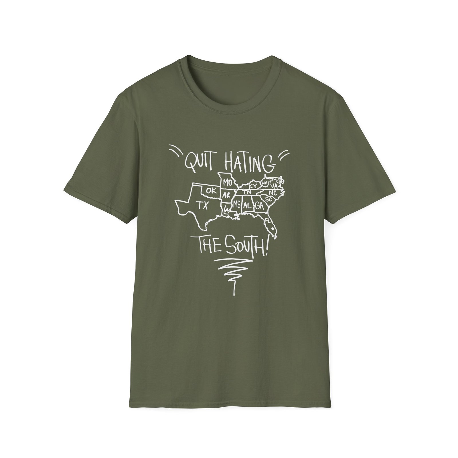 UGK Quit Hating The South Unisex Softstyle T-Shirt
