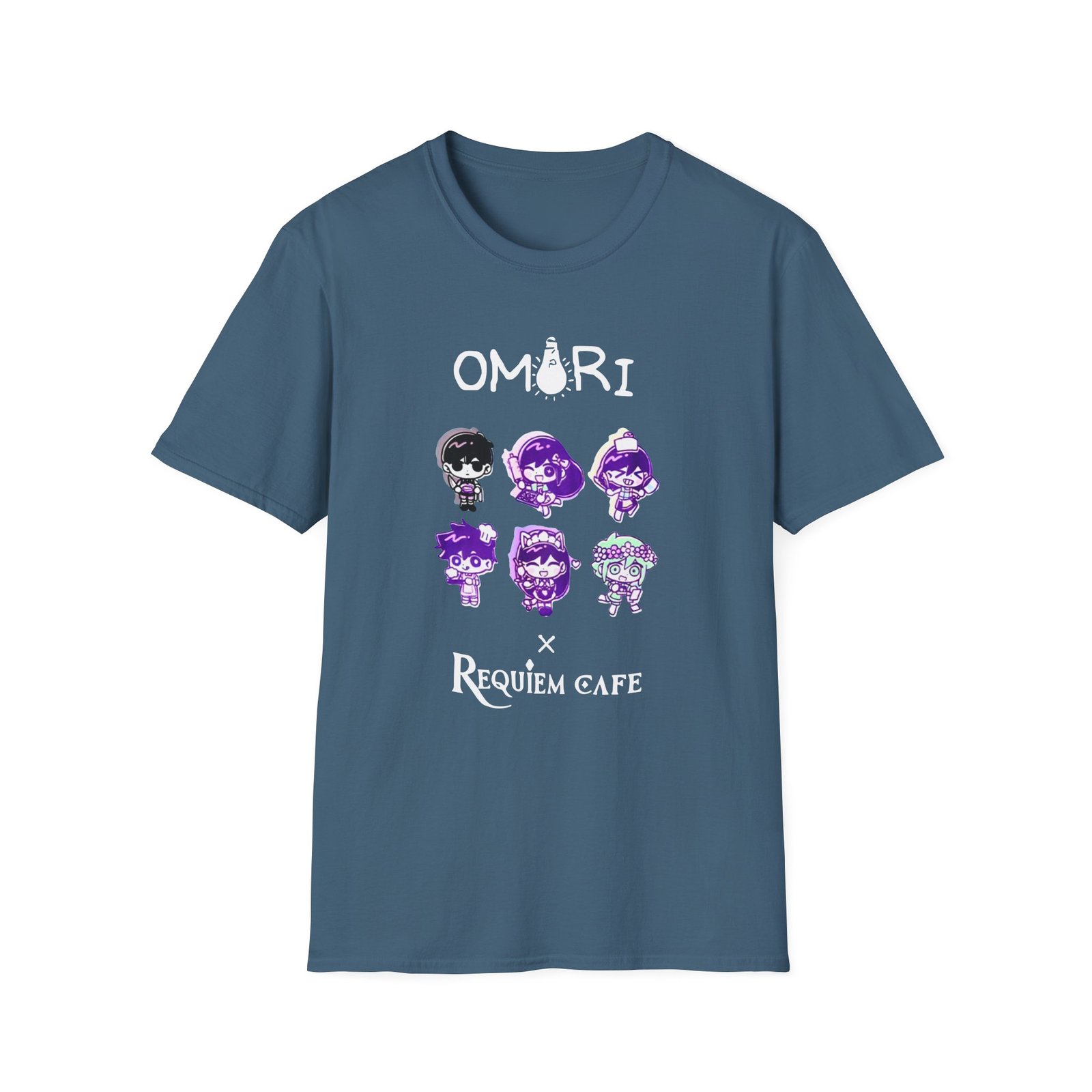 Omori x Requiem Cafe Unisex Softstyle T-Shirt