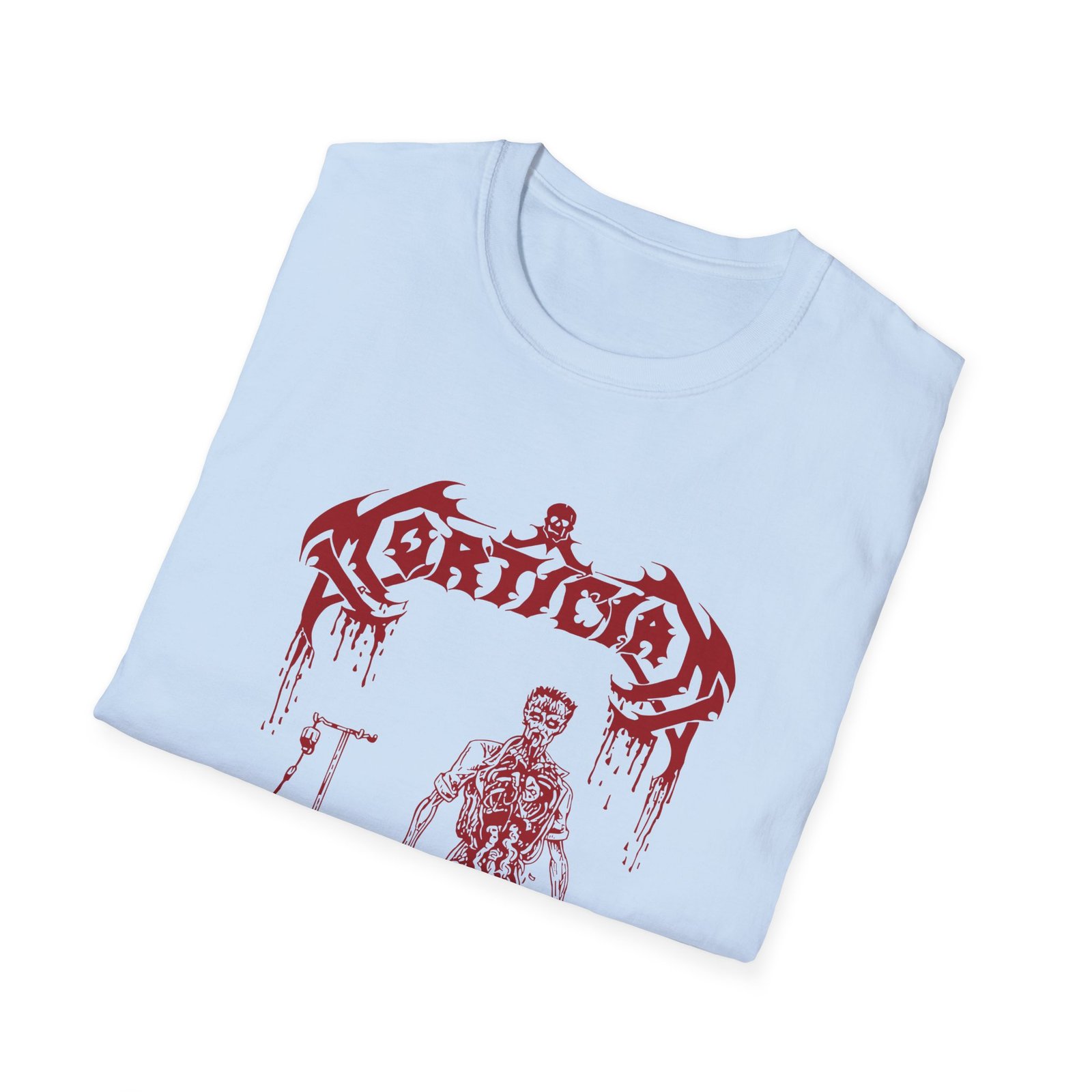 Mortician Brutally Mutilated Unisex Softstyle T-Shirt