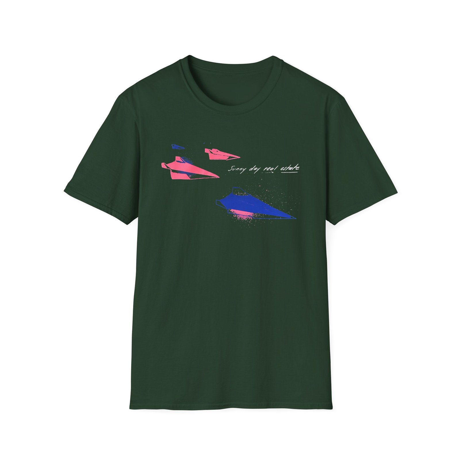 Sunny Day Real Estate 2023 Paper Planes Tour Unisex Softstyle T-Shirt