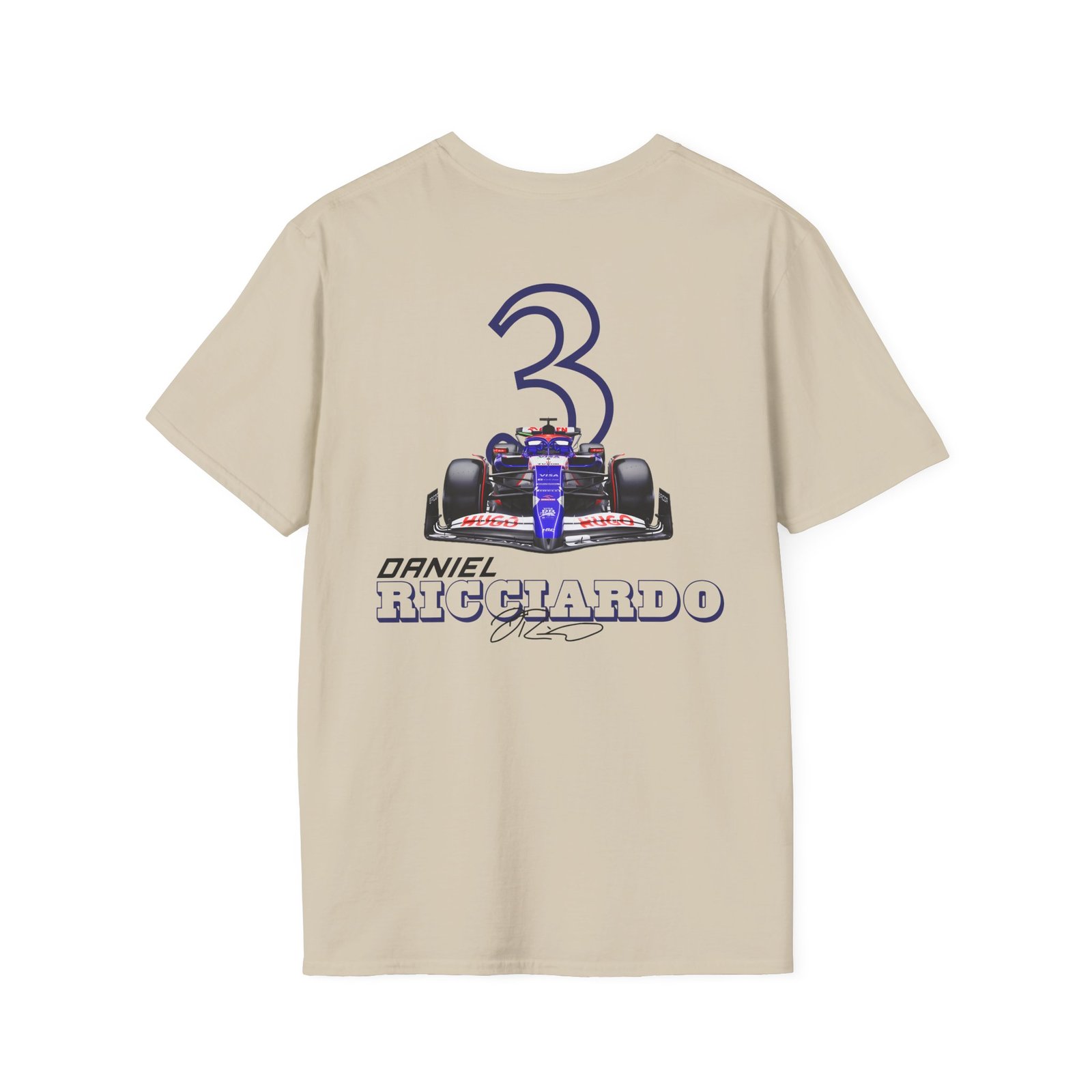 Daniel Ricciardo Dr3 Unisex Softstyle T-Shirt
