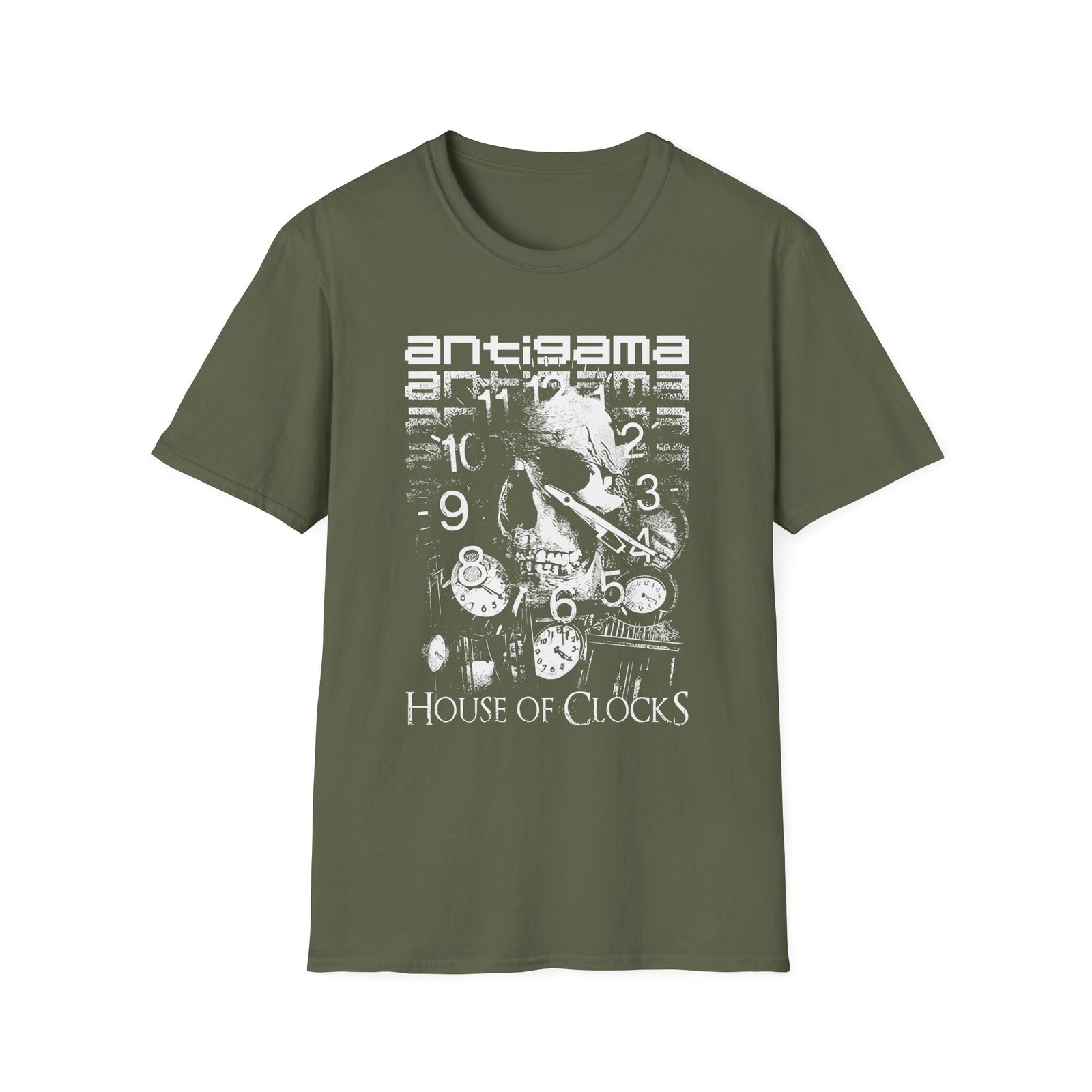 Antigama House Of Clocks Unisex Softstyle T-Shirt