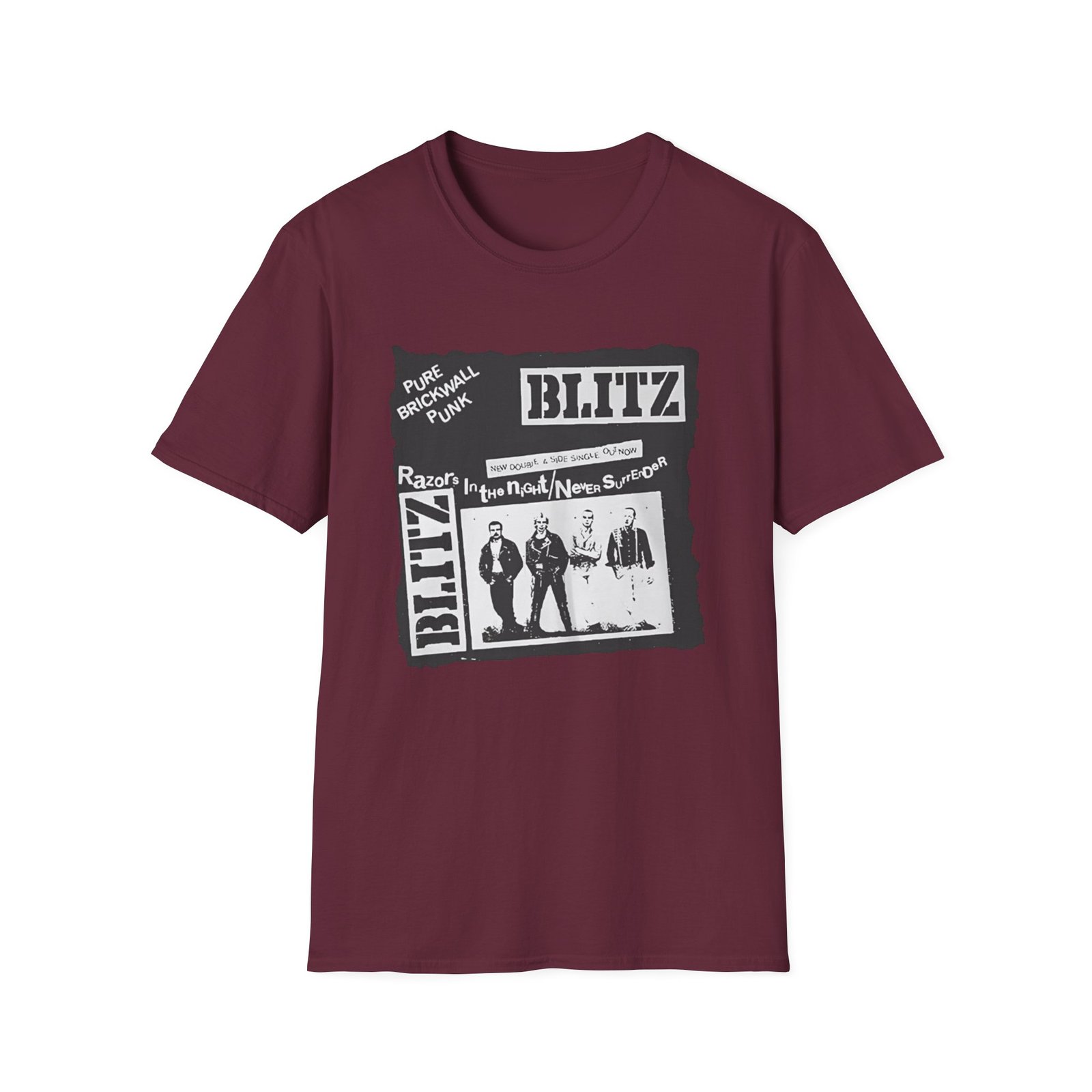 Blitz Pure Brick Wall Unisex Softstyle T-Shirt