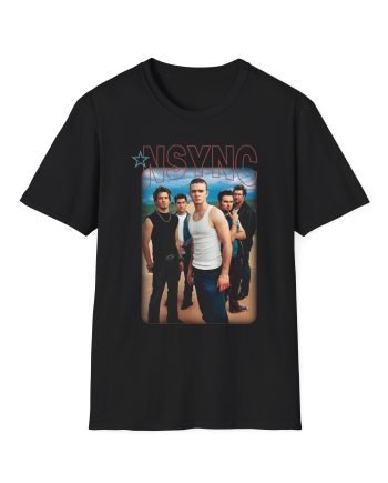 Nsync Outdoor Photo Unisex Softstyle T-Shirt