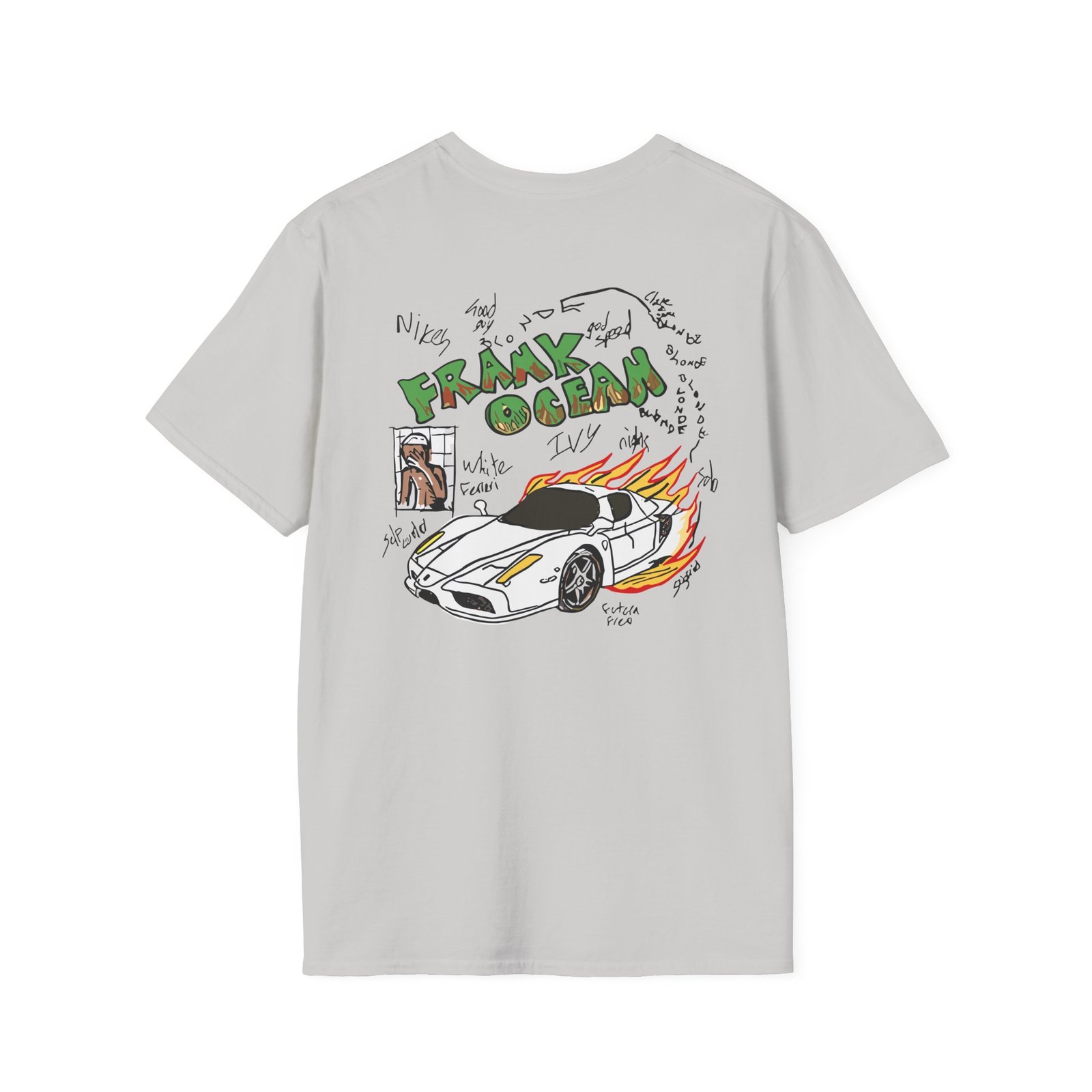 Frank Ocean Blond Art Unisex Softstyle T-Shirt