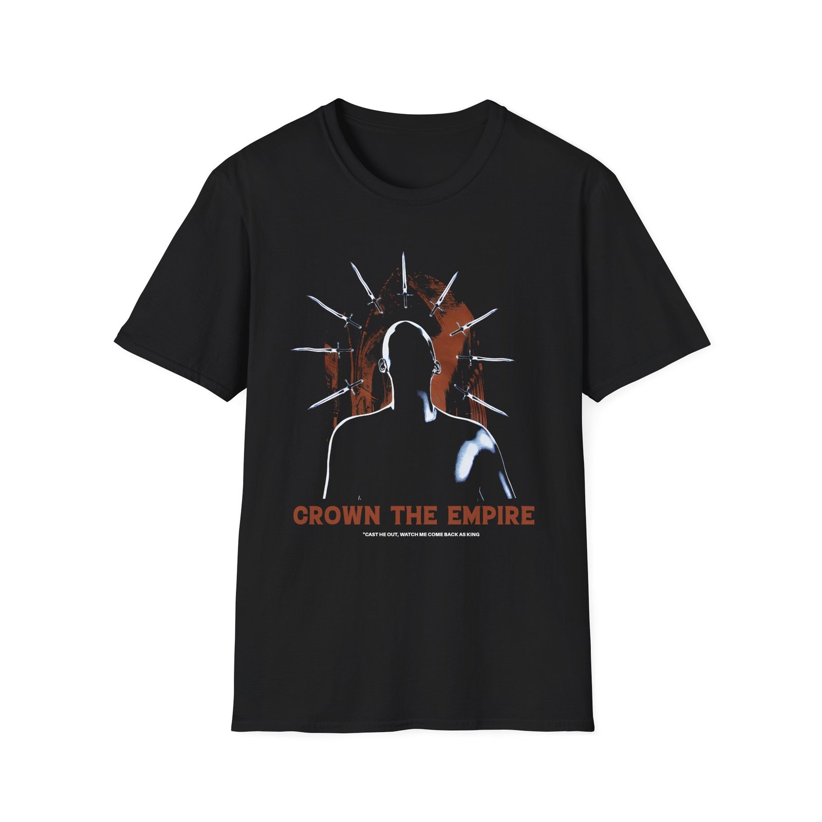 Crown the Empire Swords Out Unisex Softstyle T-Shirt