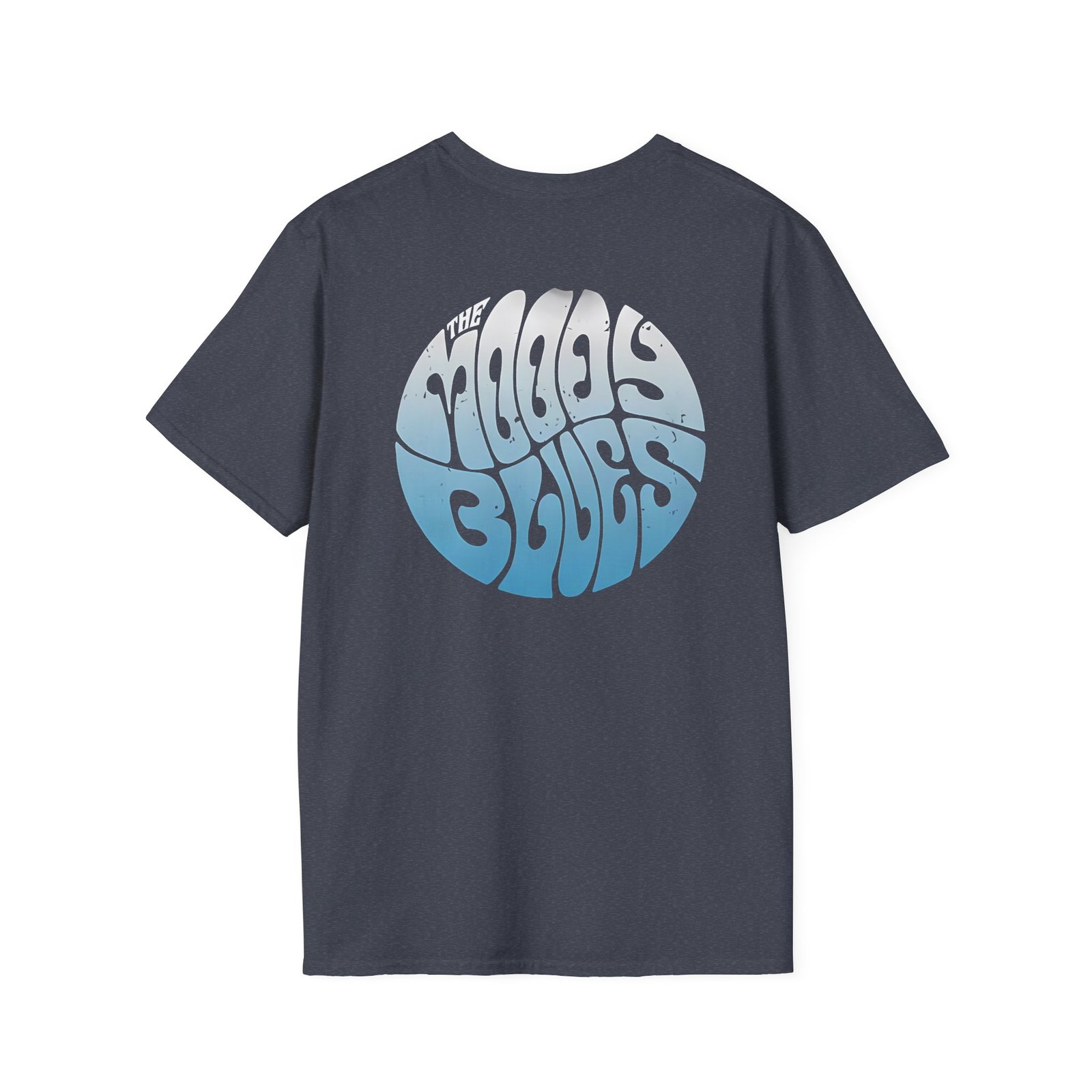 The Moody Blues Retro Circle Unisex Softstyle T-Shirt