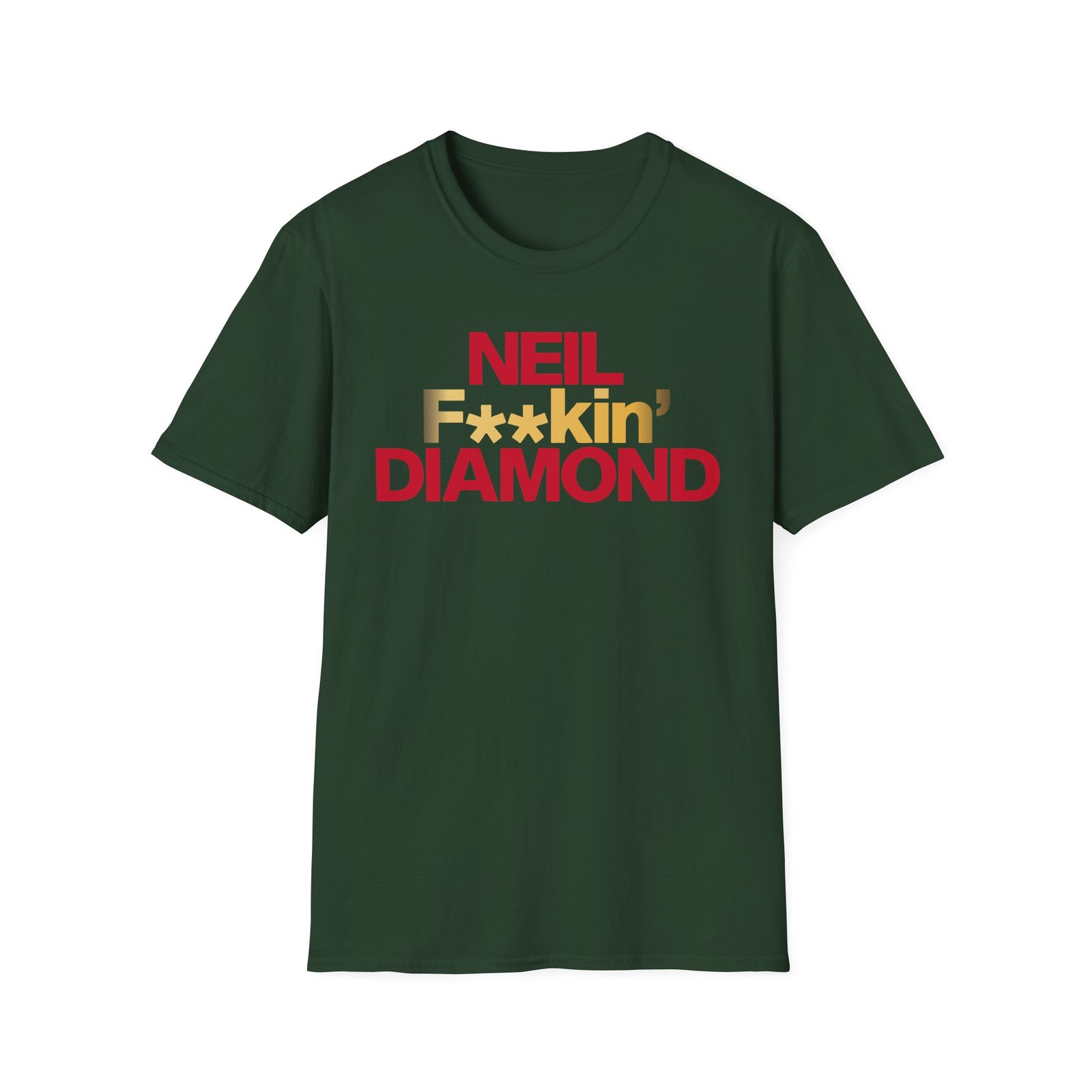 Neil F**kin' Diamond Unisex Softstyle T-Shirt