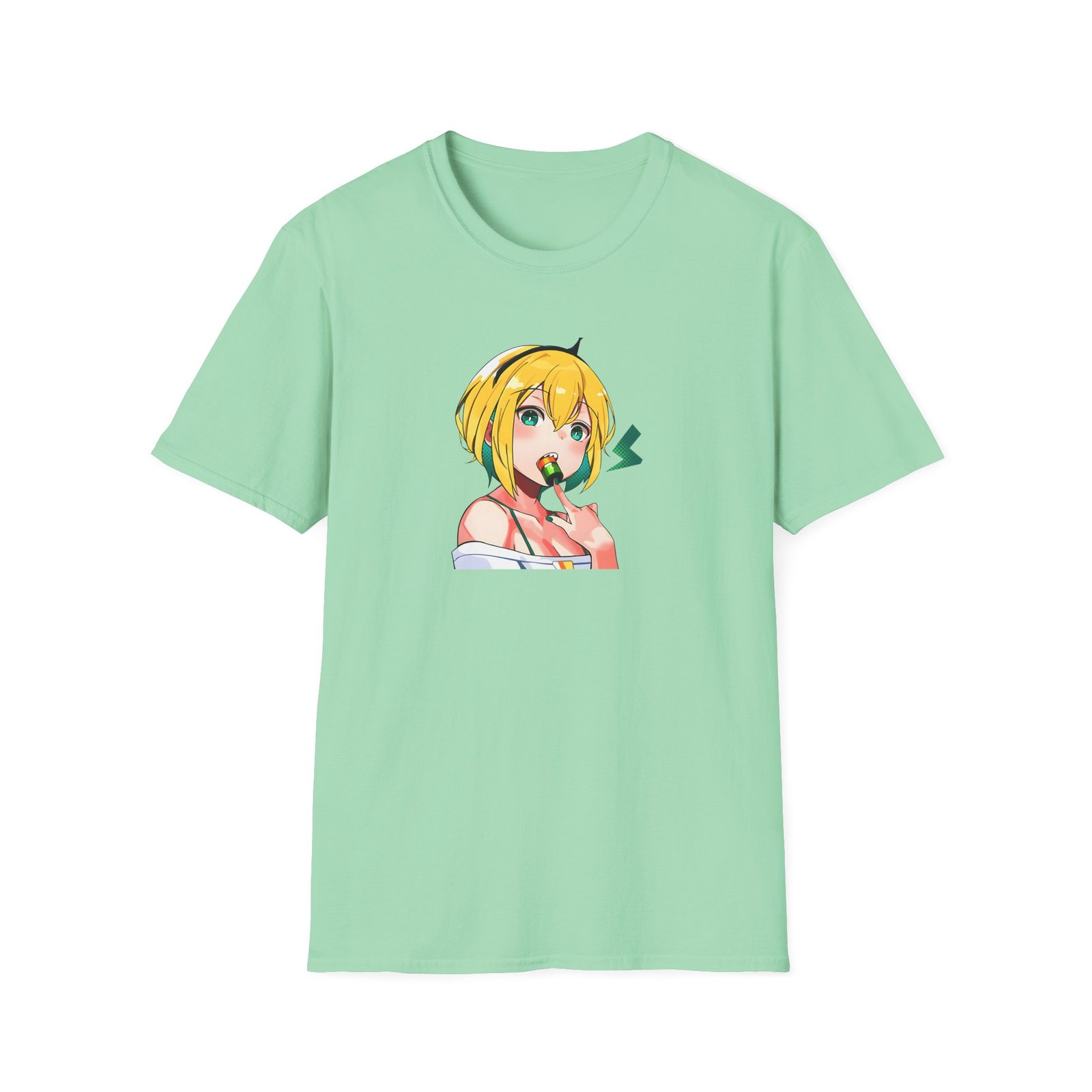 Amano Pikamee Anime Unisex Softstyle T-Shirt