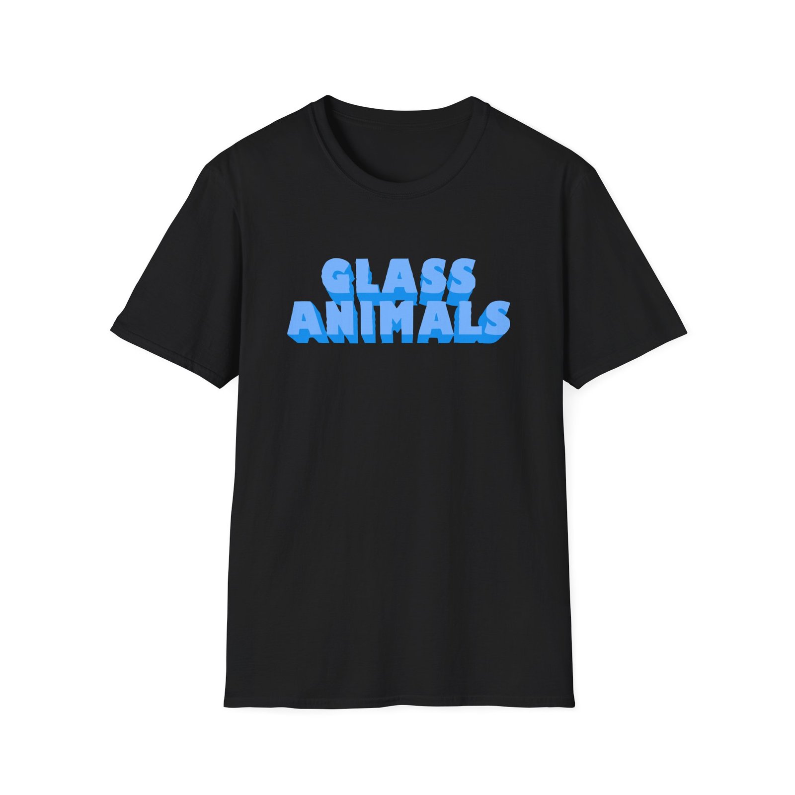 Glass Animals Wavey Logo Unisex Softstyle T-Shirt