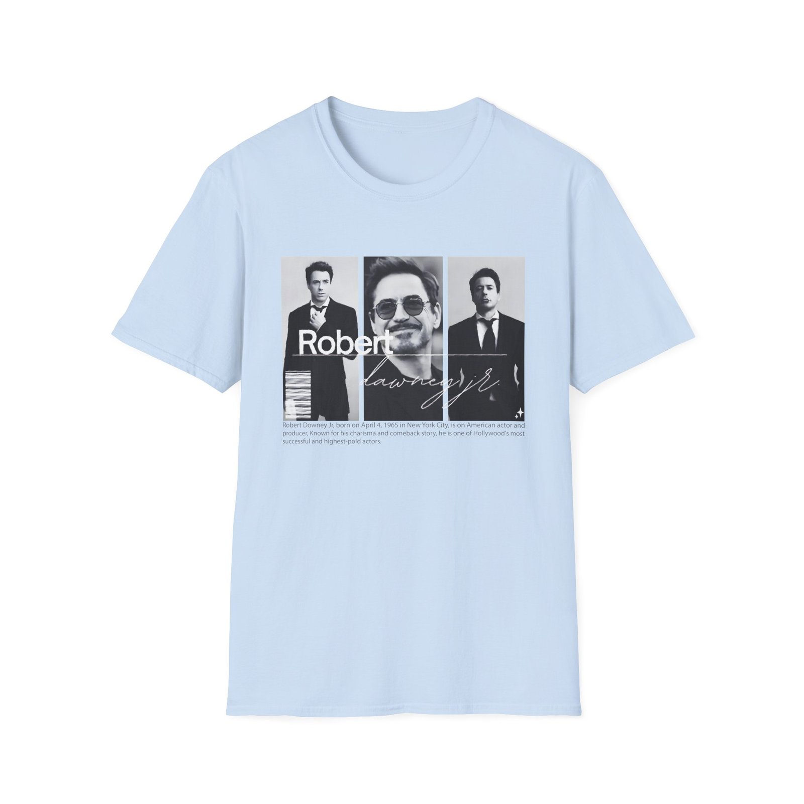 Robert Downey Unisex Softstyle T-Shirt