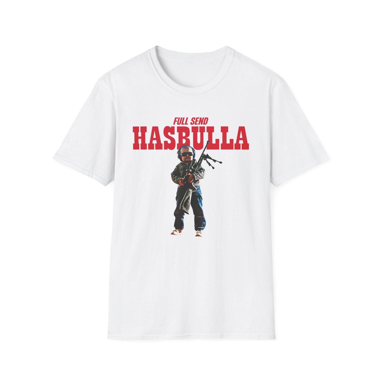 Full Send Hasbulla Sniper Unisex Softstyle T-Shirt