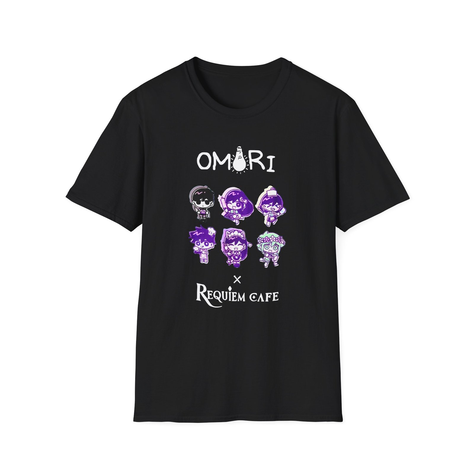 Omori x Requiem Cafe Unisex Softstyle T-Shirt