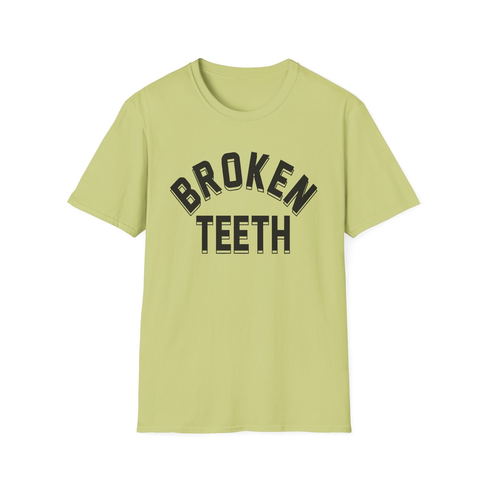 Broken Teeth Snake Unisex Softstyle T-Shirt