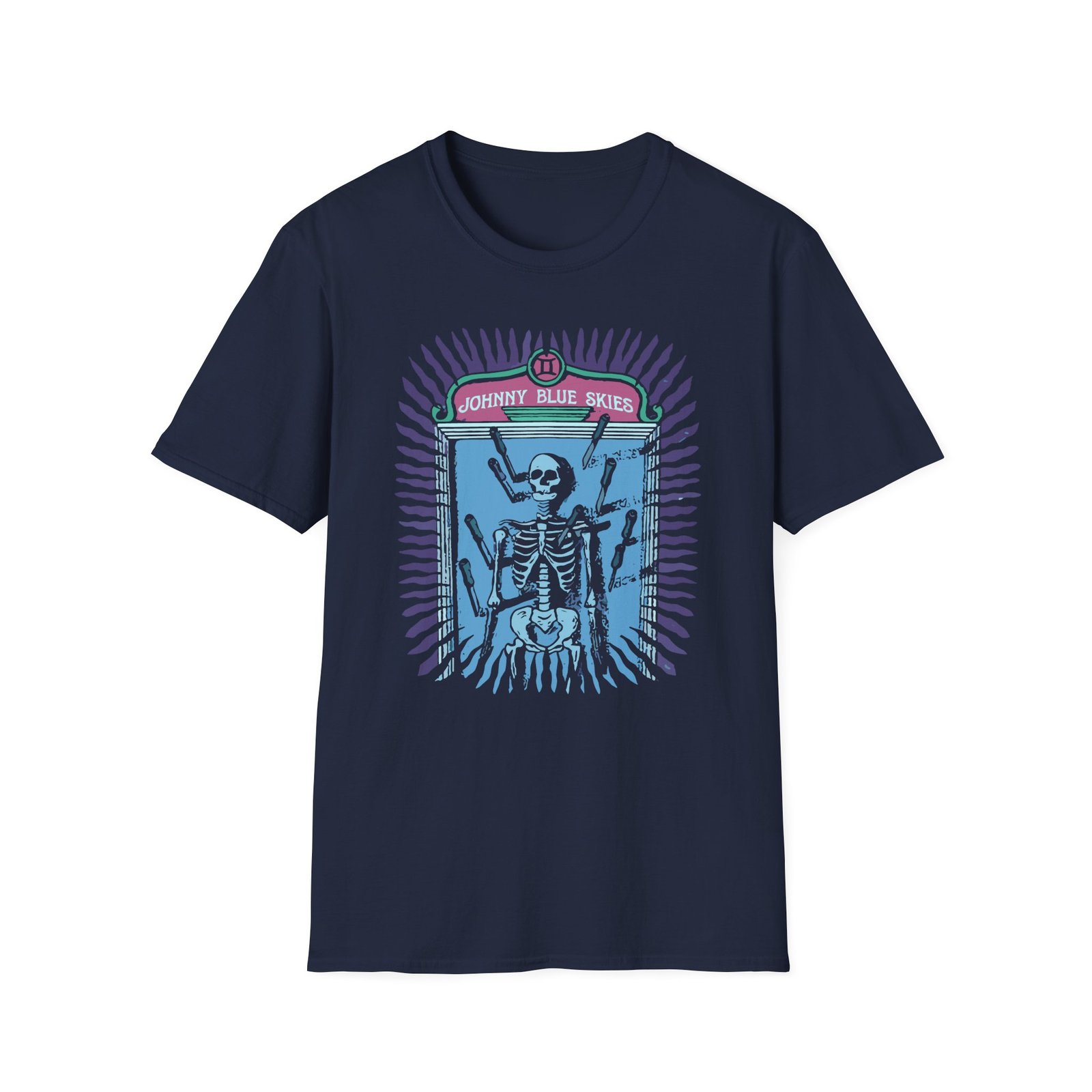 Sturgill Simpson Skeleton Knives Unisex Softstyle T-Shirt