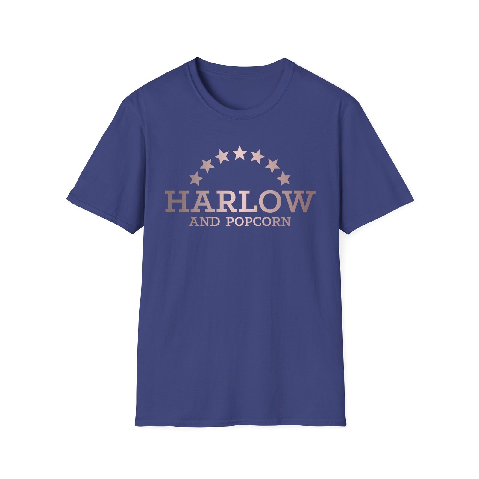 Harlow and Popcorn Unisex Softstyle T-Shirt