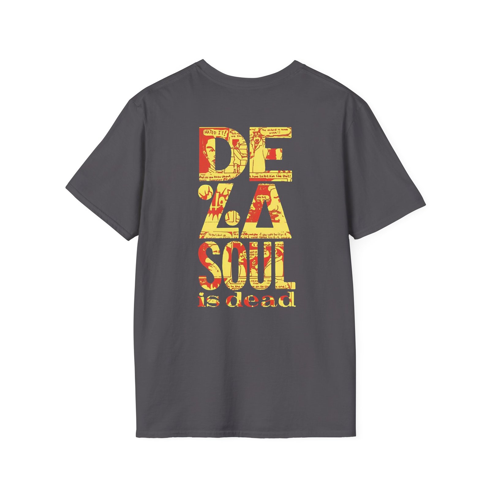 De La Soul Is Dead Collage Unisex Softstyle T-Shirt