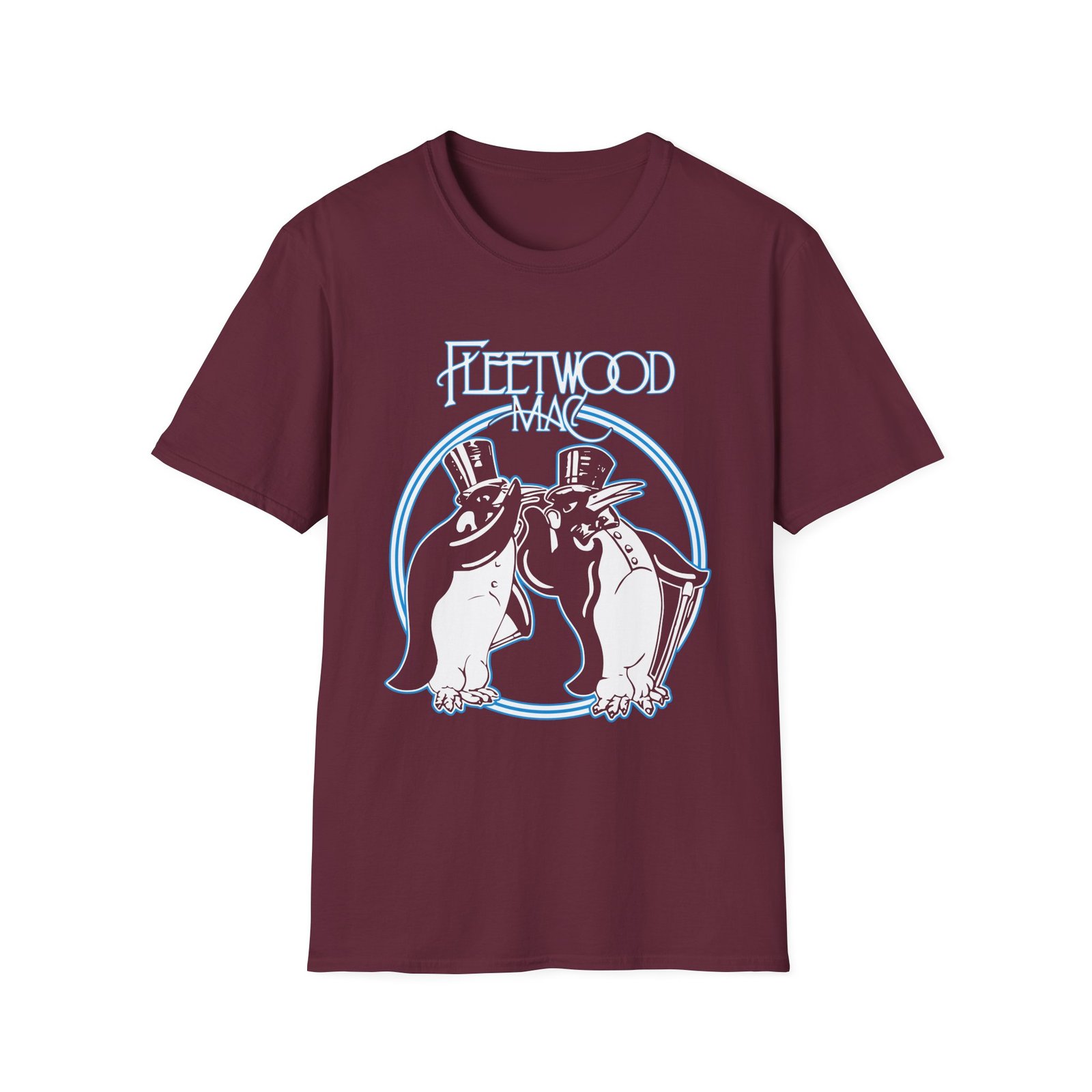 Fleetwood Mac Penguin unisex softstyle t-shirt