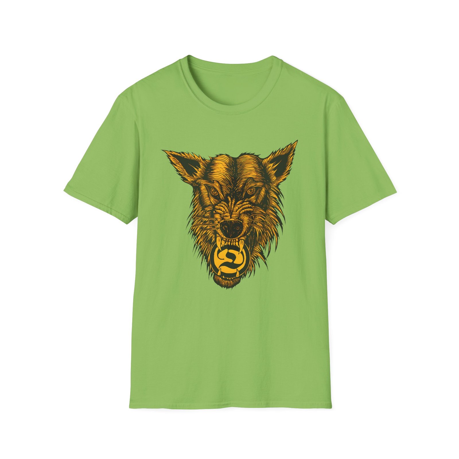 Deathwish Mcnett Wolf unisex softstyle t-shirt