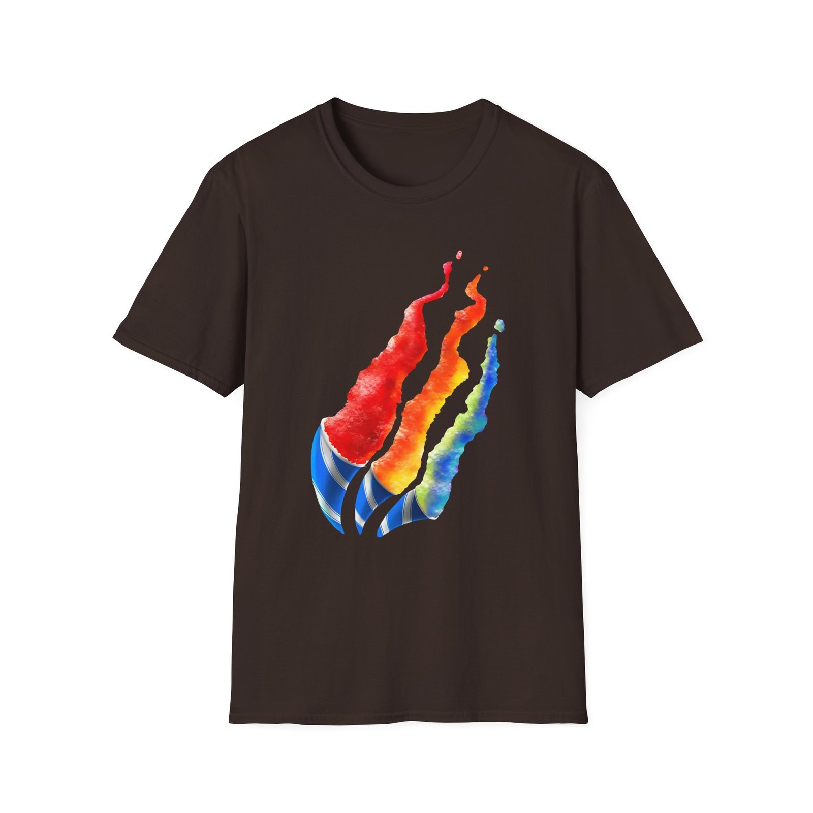 Preston Snowcone Flame Unisex Softstyle T-Shirt