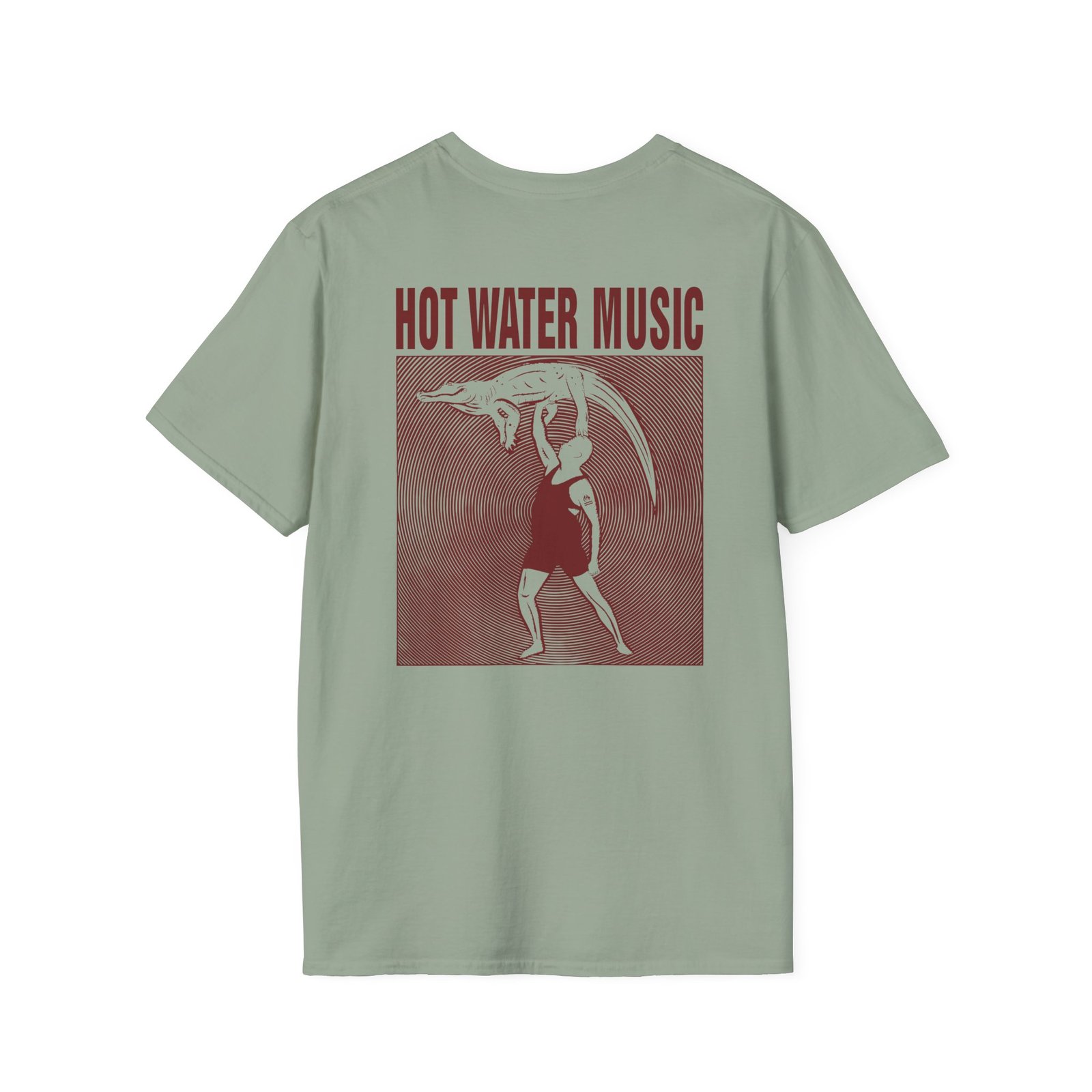 Hot Water Music Florida Man Unisex Softstyle T-Shirt