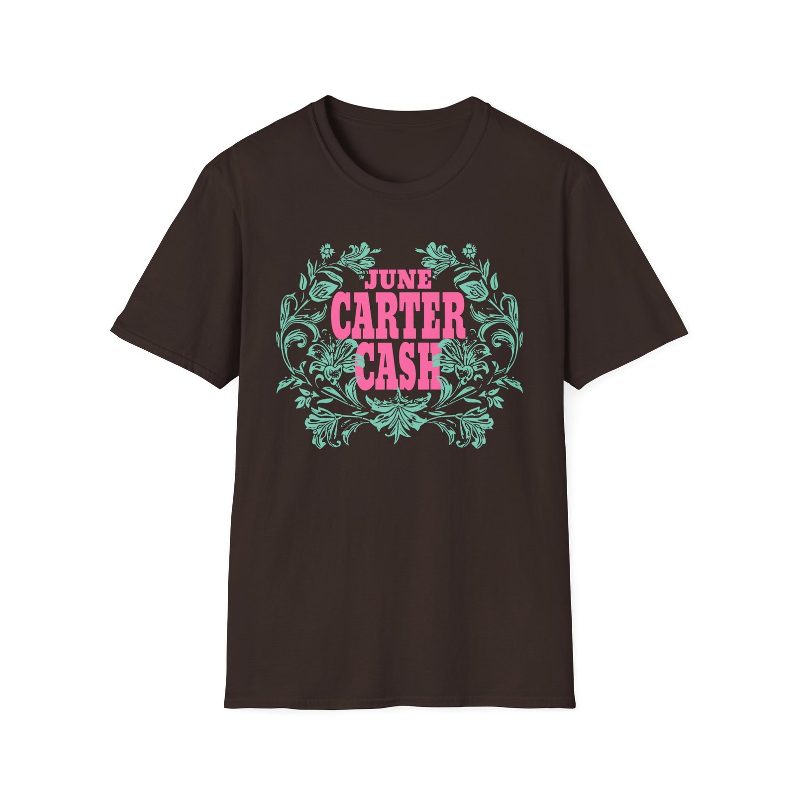 Johnny Cash June Carter Cash Logo Unisex Softstyle T-Shirt