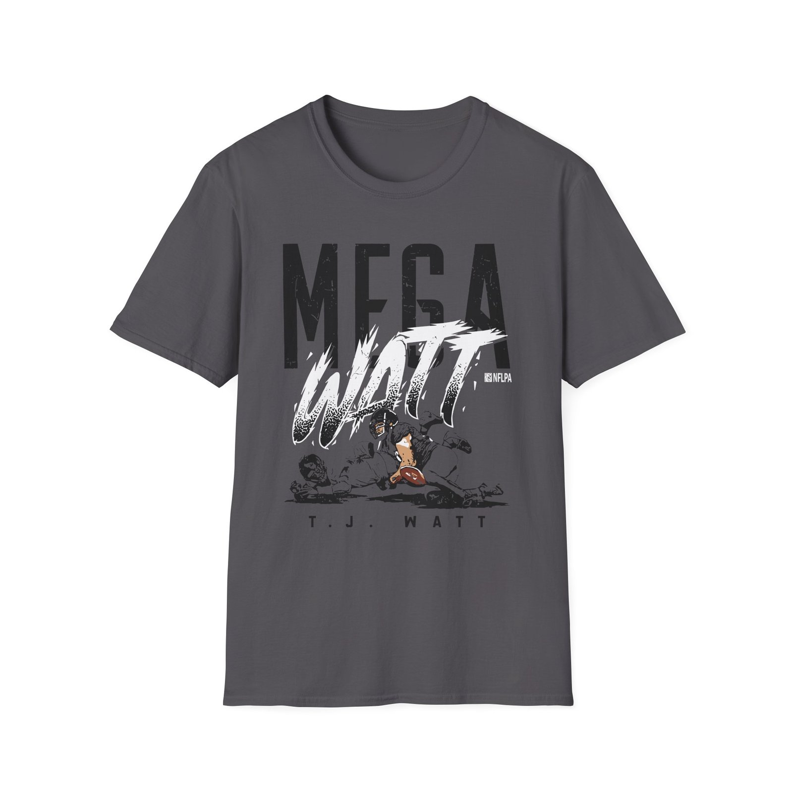 Tj Watt Mega Watt Unisex Softstyle T-Shirt