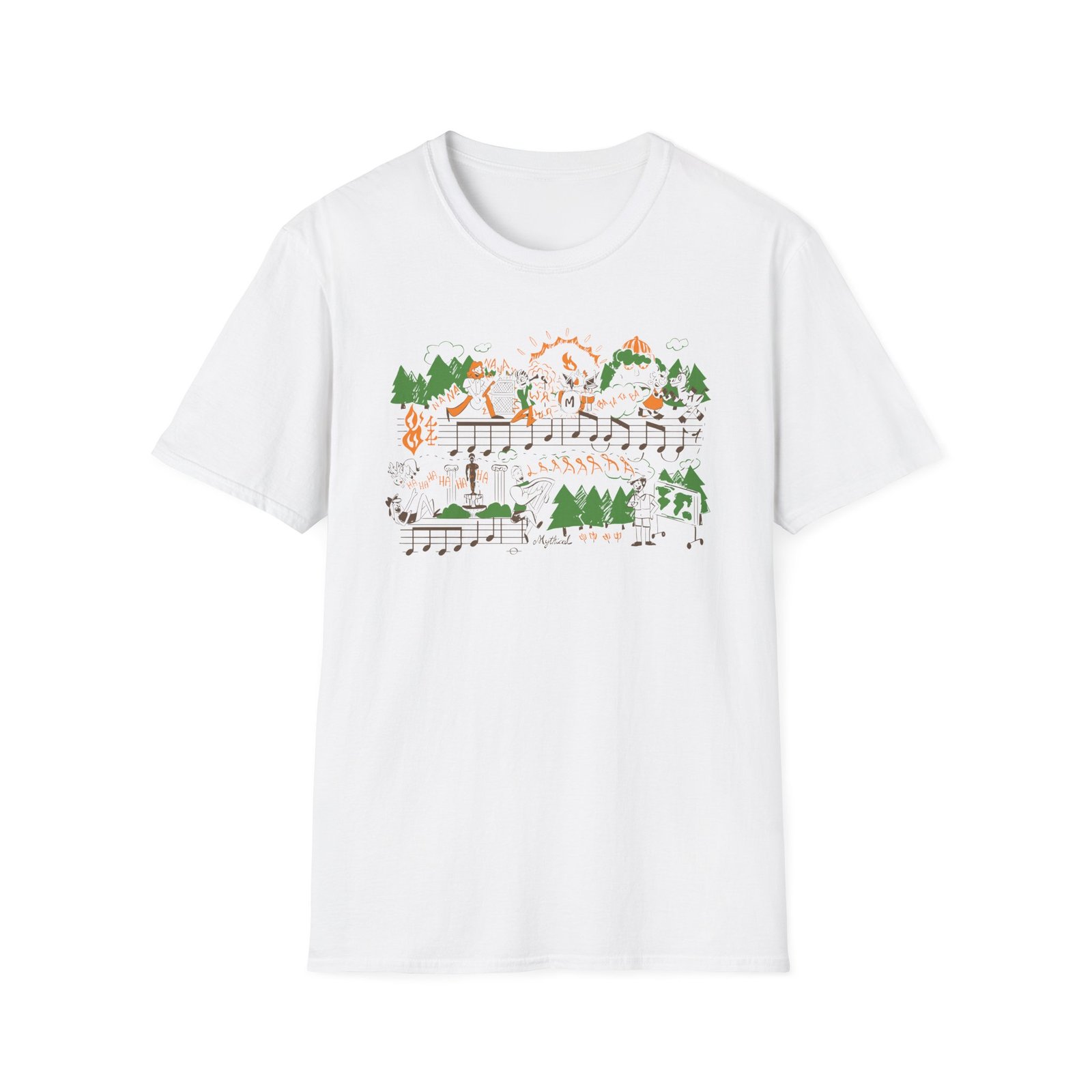 Good Mythical Morning Theme Song unisex softstyle t-shirt